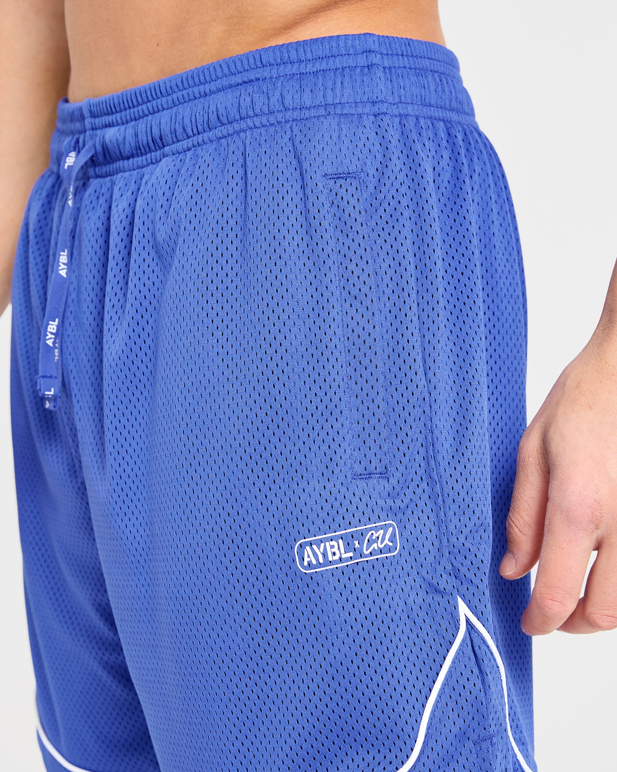 Cam Kissel x Mesh Shorts - Cobalt Bleu