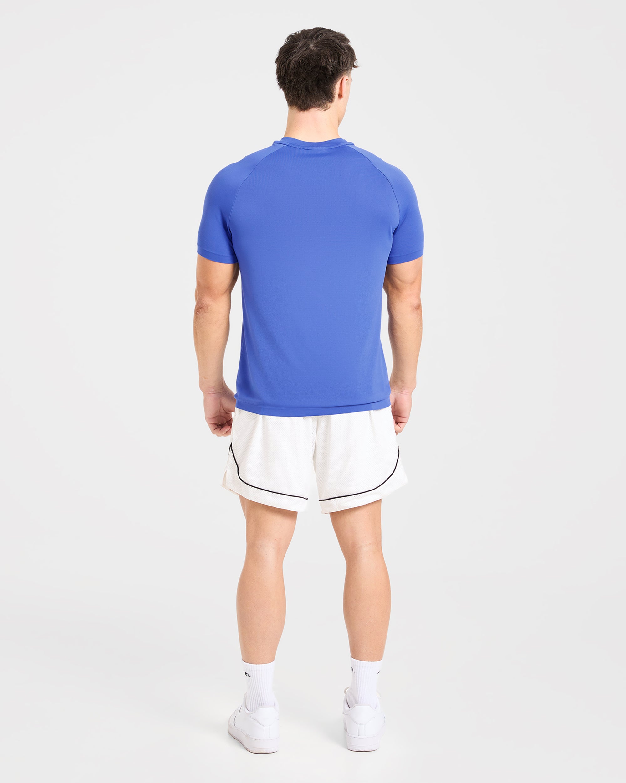 Cam Kissel x Seamless T Shirt - Cobalt Bleu