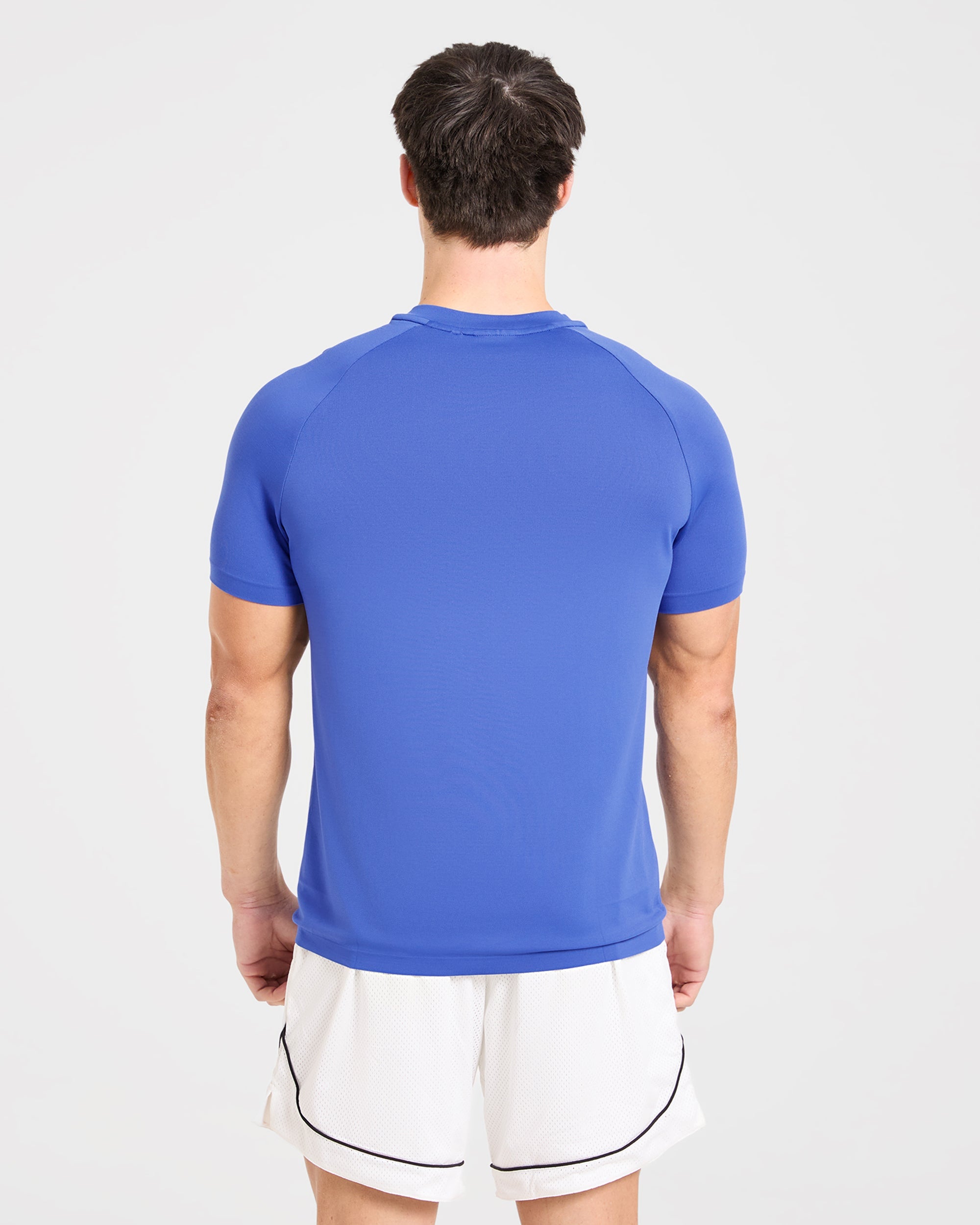 Cam Kissel x Seamless T Shirt - Cobalt Bleu