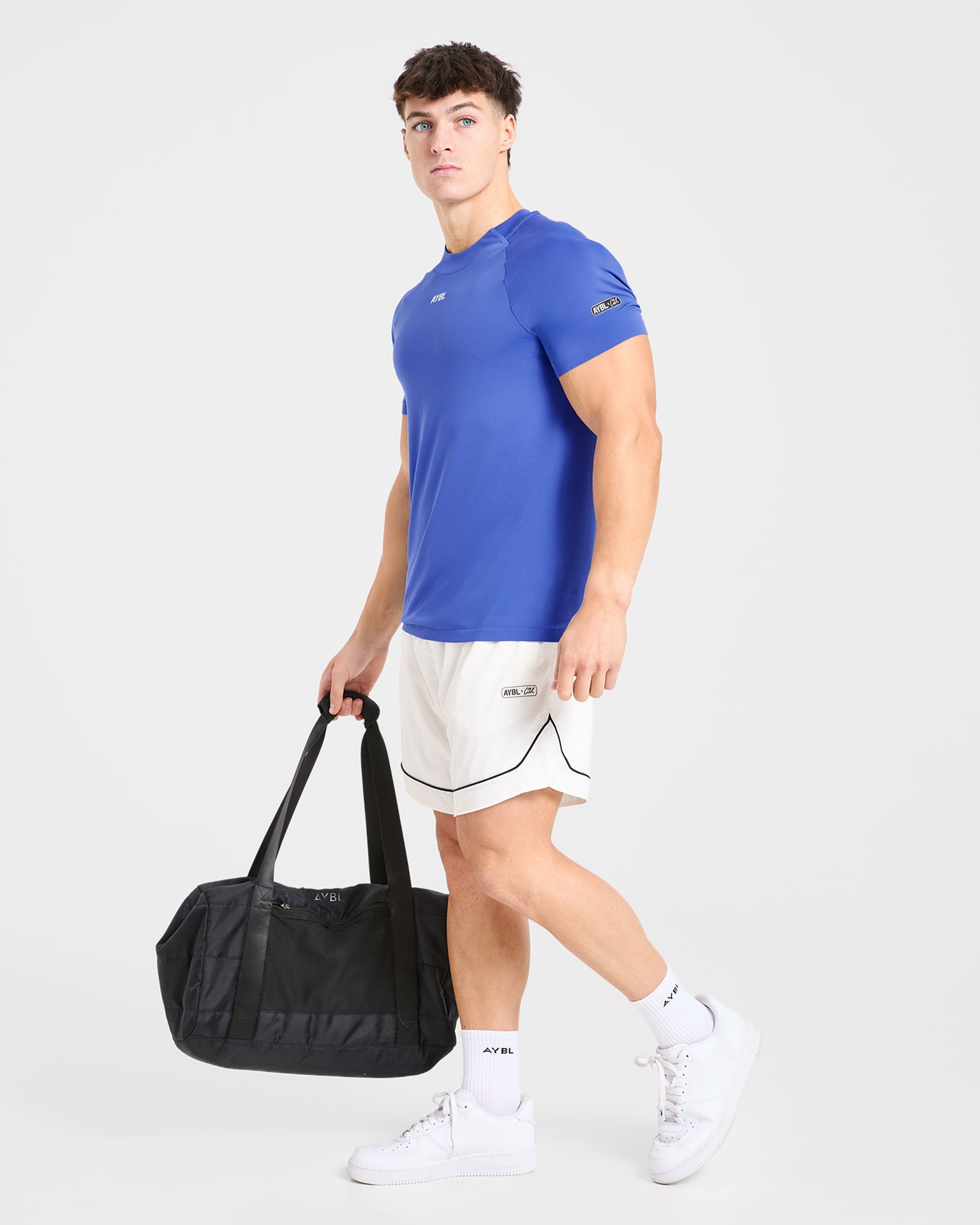 Cam Kissel x Seamless T Shirt - Cobalt Bleu