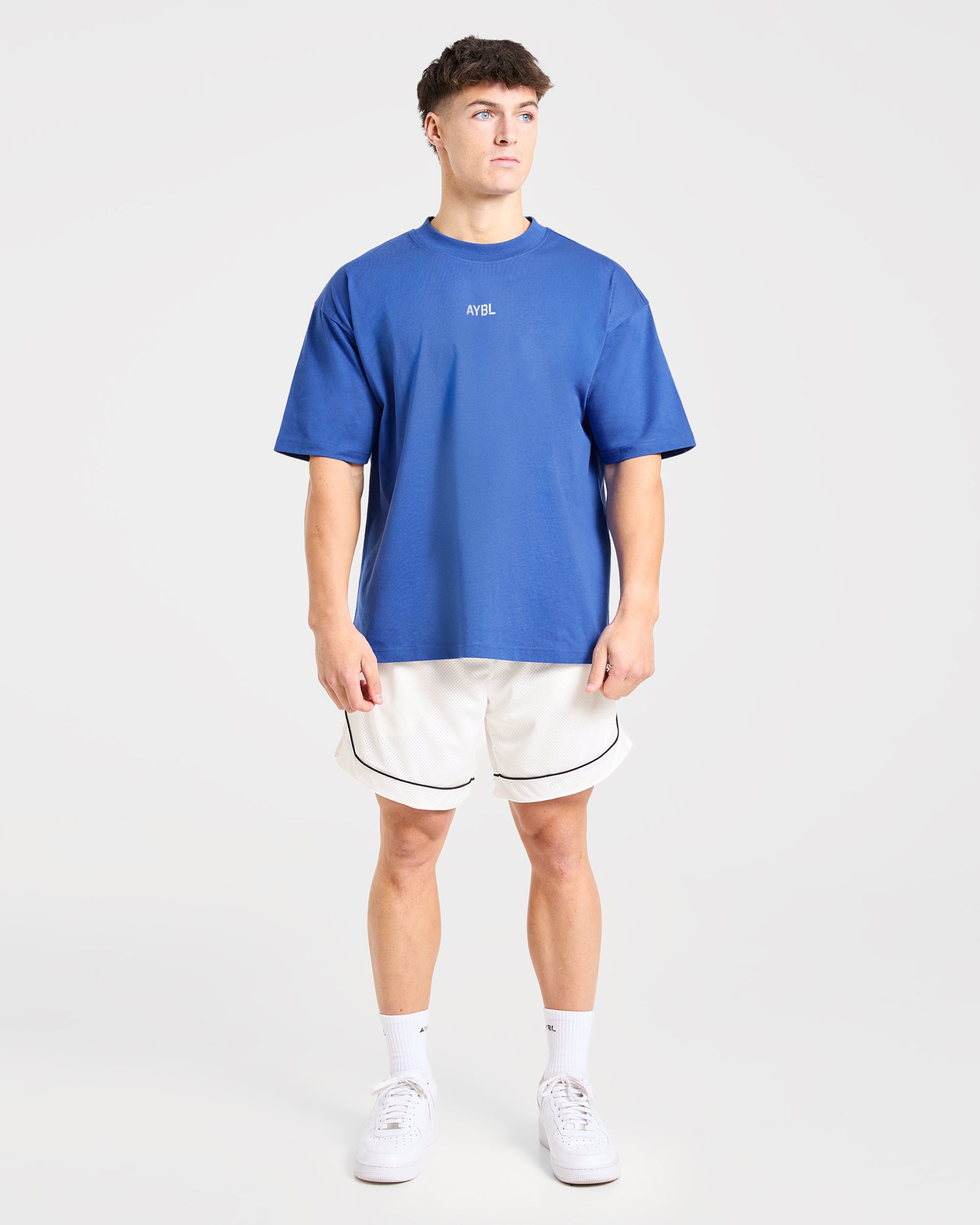 Cam Kissel x Graphic Oversized T Shirt - Cobalt Bleu