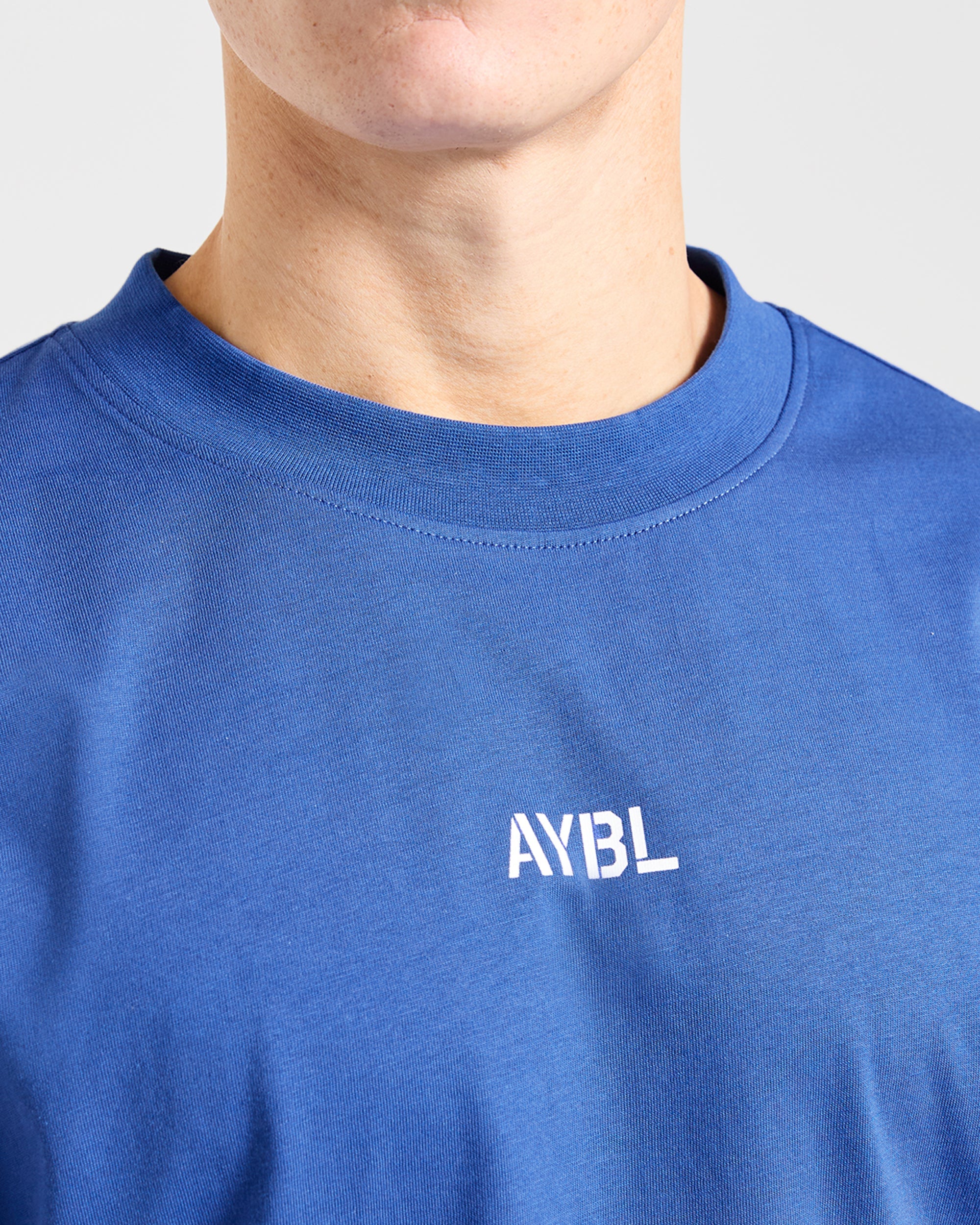 Cam Kissel x Graphic Oversized T Shirt - Cobalt Bleu