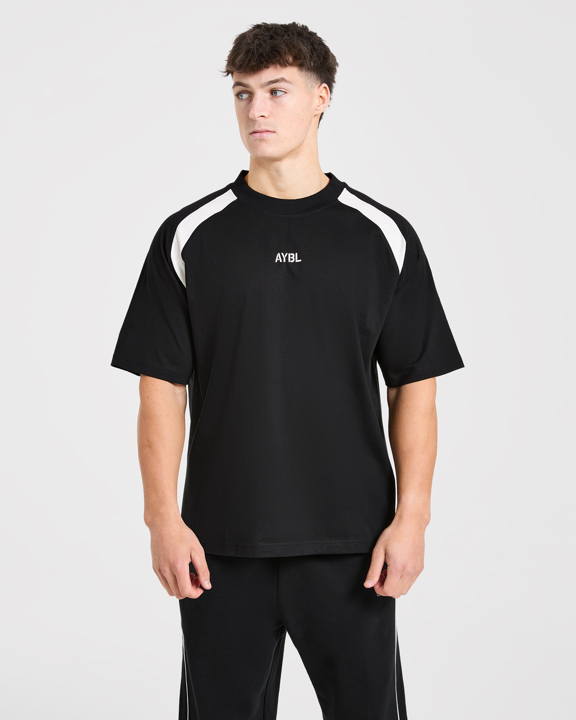 Cam Kissel x Contrast Oversized T Shirt - Noir