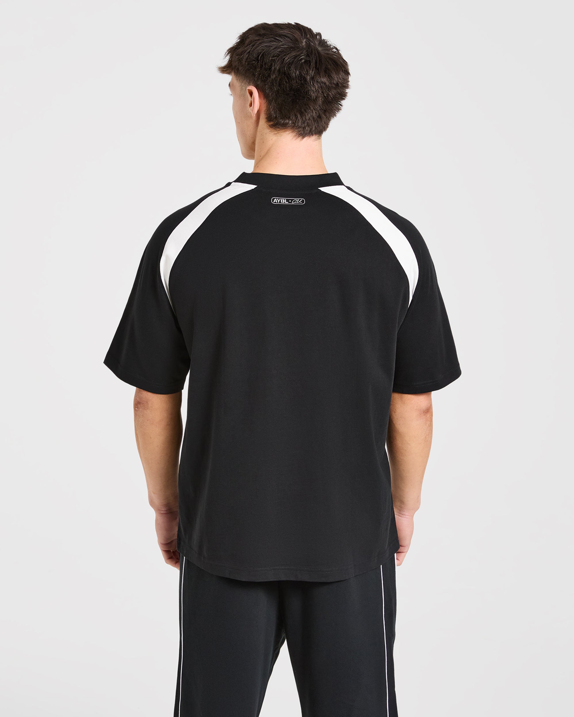 Cam Kissel x Contrast Oversized T Shirt - Noir