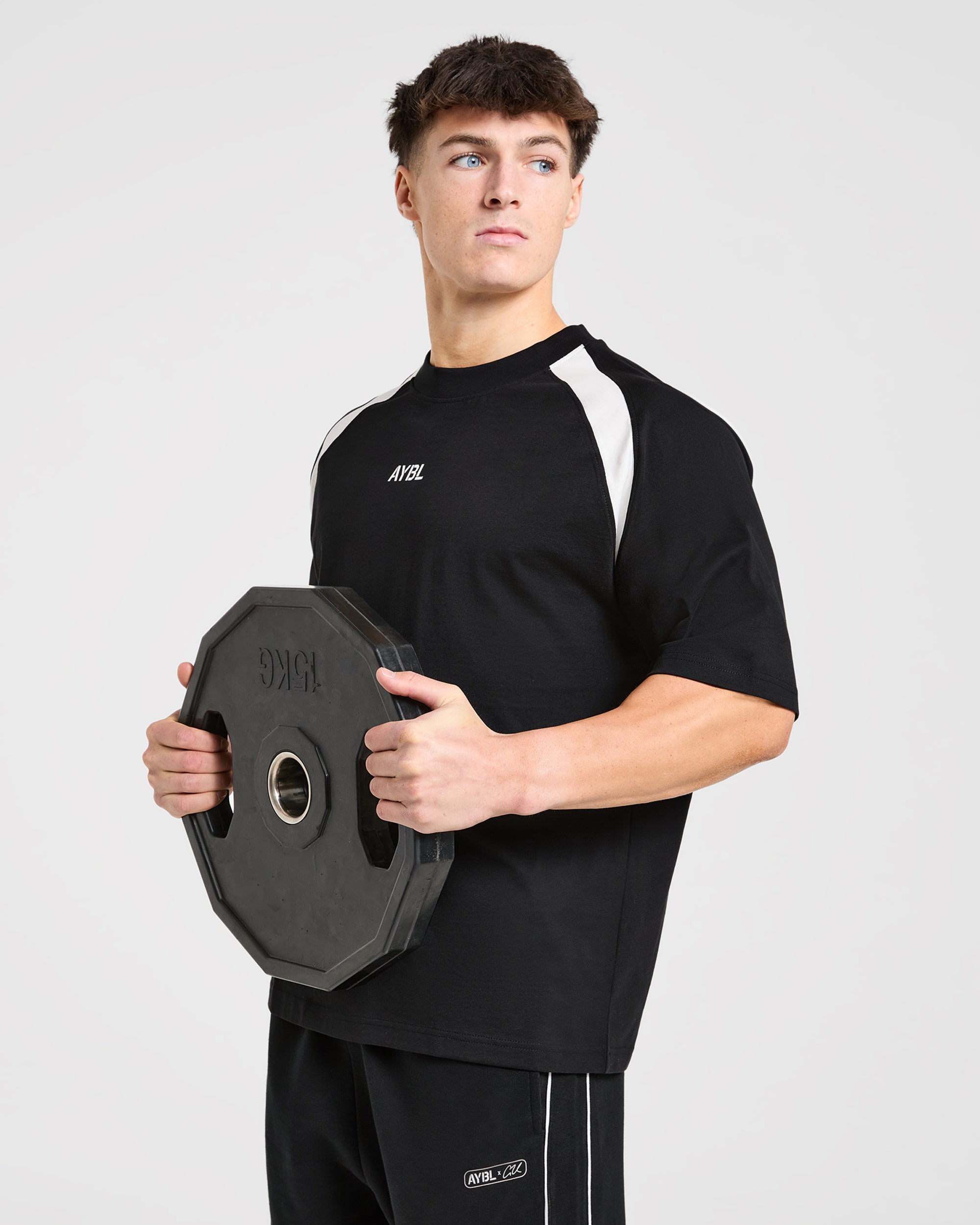 Cam Kissel x Contrast Oversized T Shirt - Noir