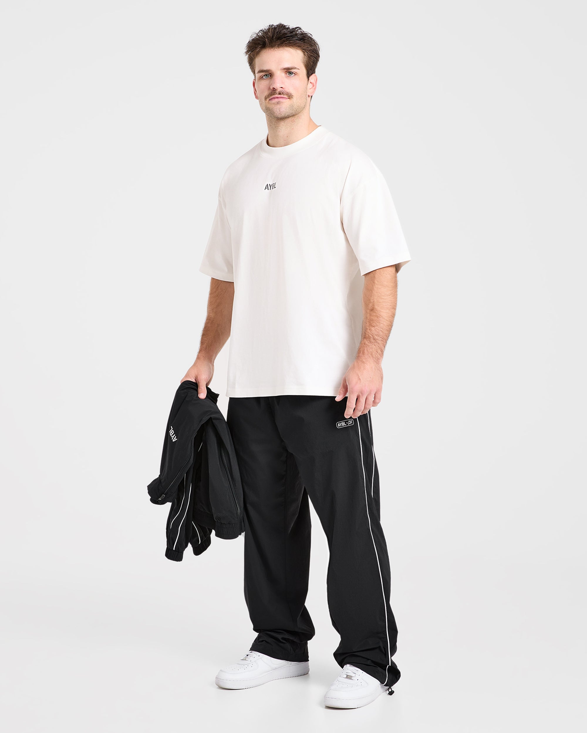 Cam Kissel x Graphic Oversized T Shirt - Off Blanc