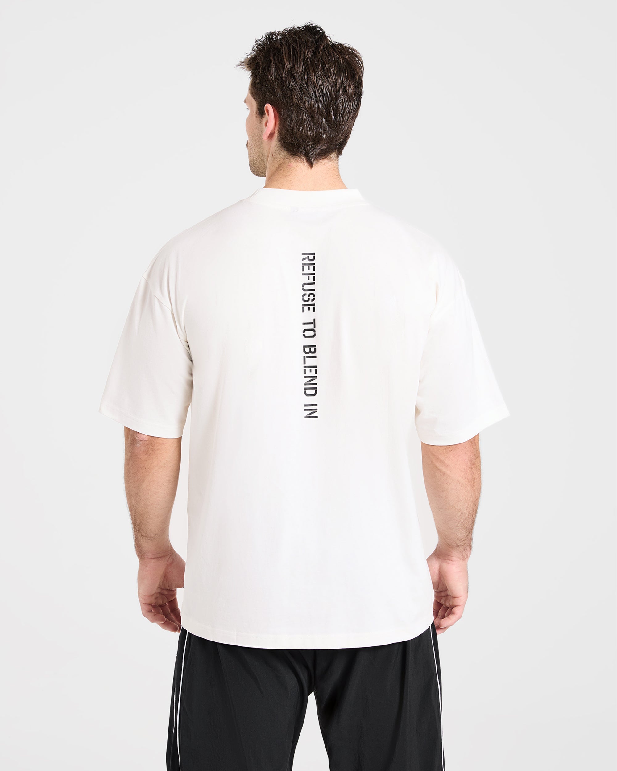 Cam Kissel x Graphic Oversized T Shirt - Off Blanc