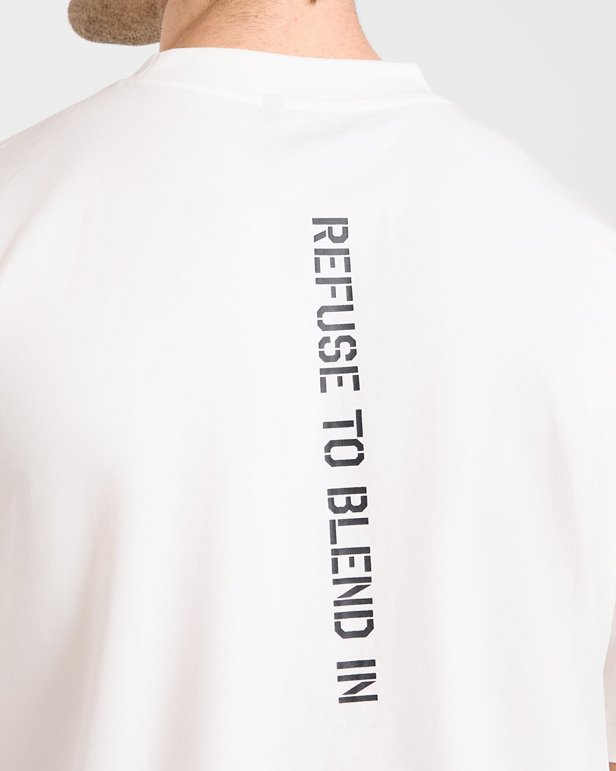 Cam Kissel x Graphic Oversized T Shirt - Off Blanc