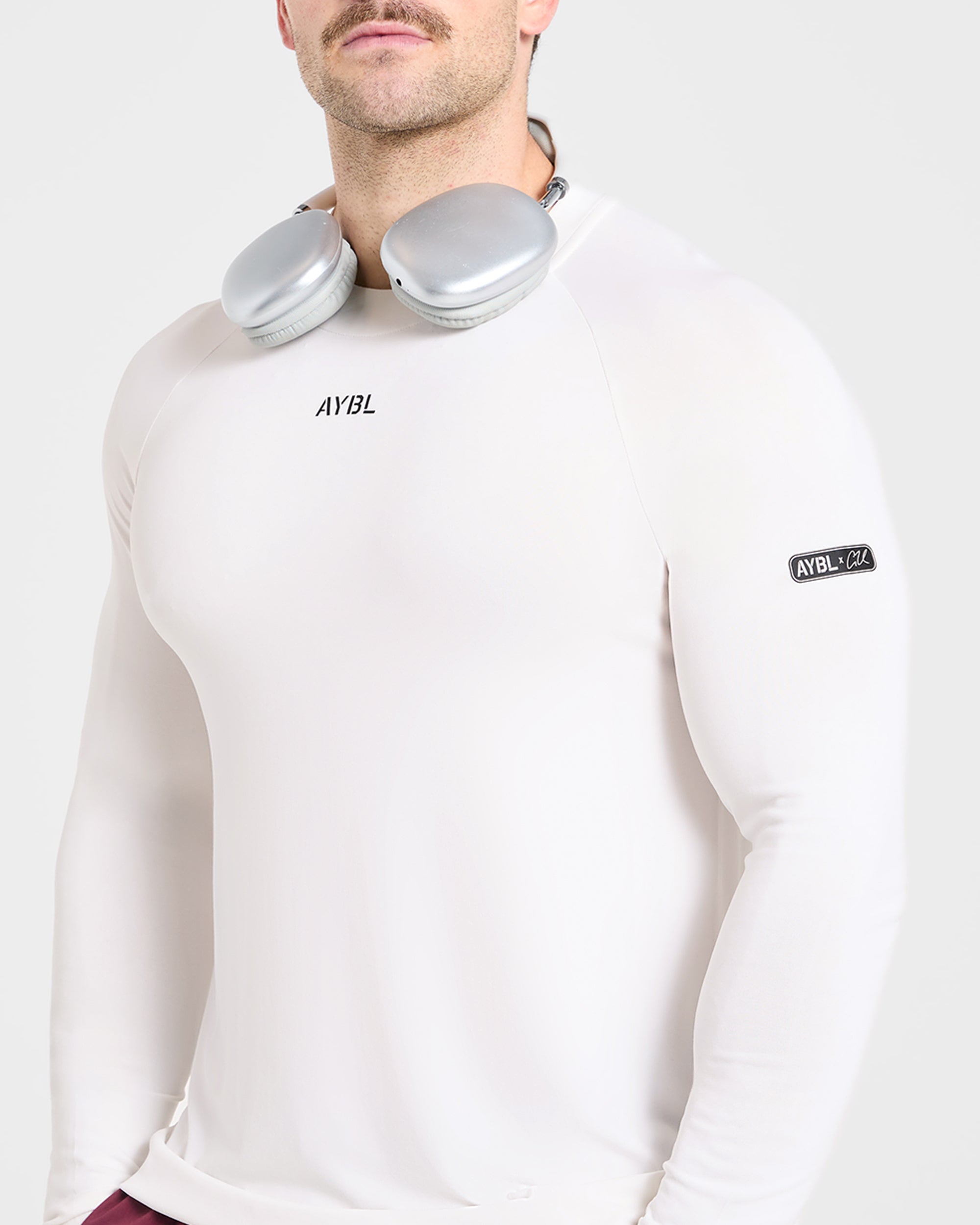 Cam Kissel x Seamless Long Sleeve - Off Blanc