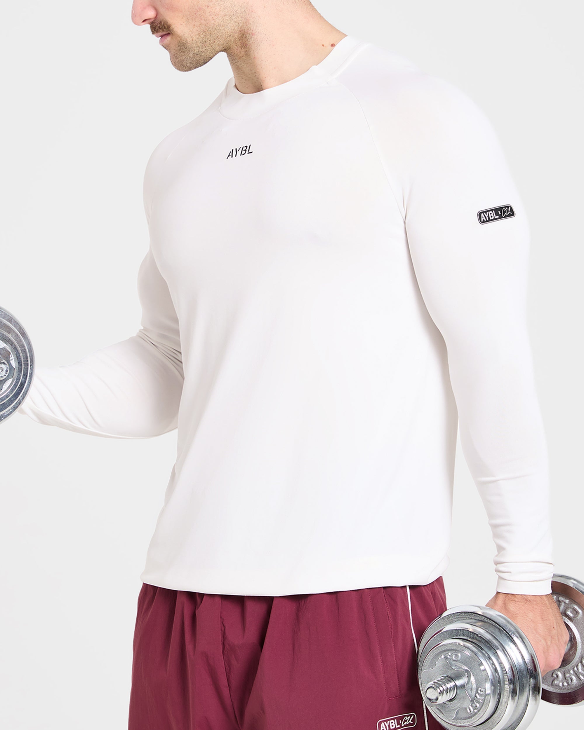 Cam Kissel x Seamless Long Sleeve - Off Blanc