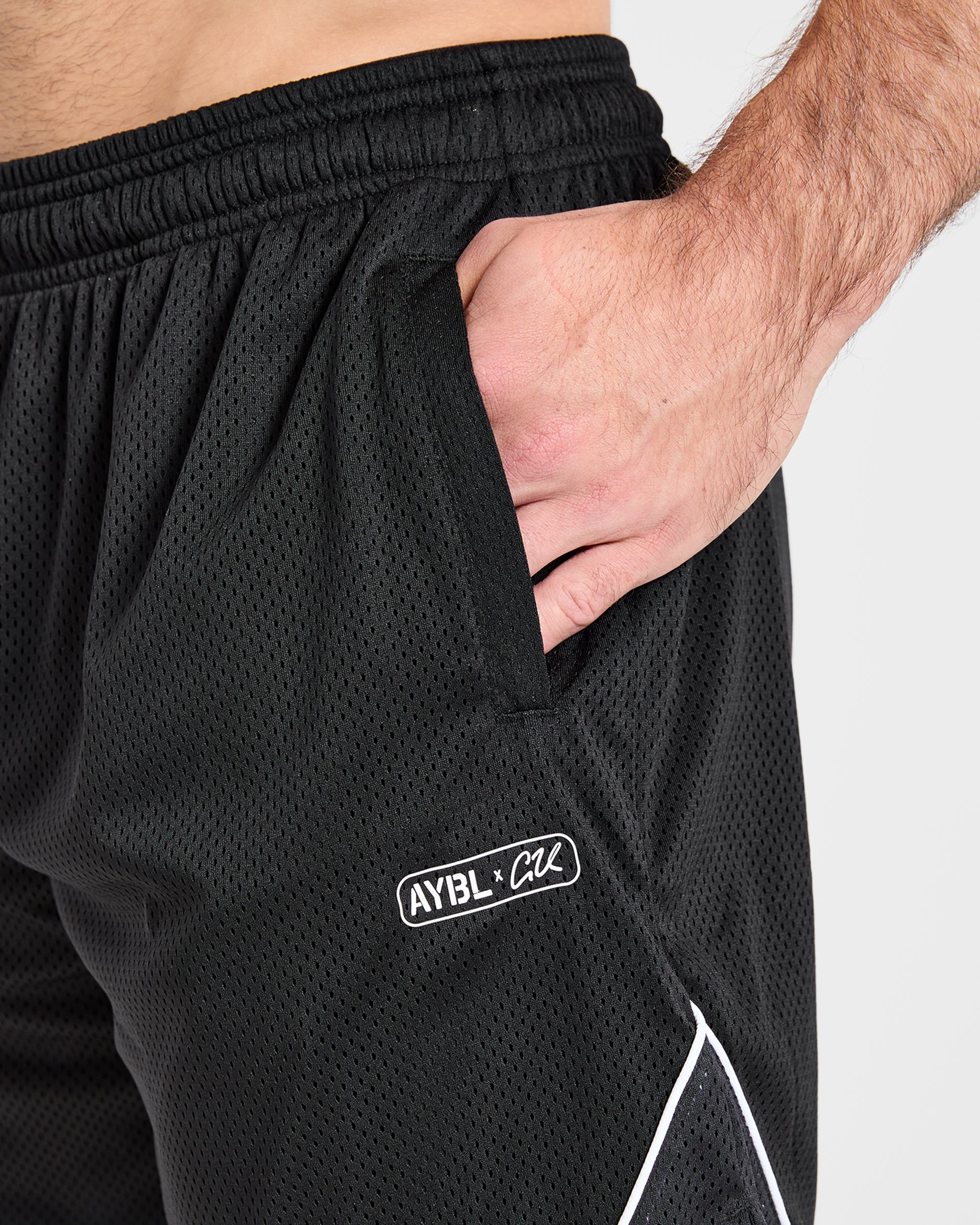 Cam Kissel x Mesh Shorts - Noir