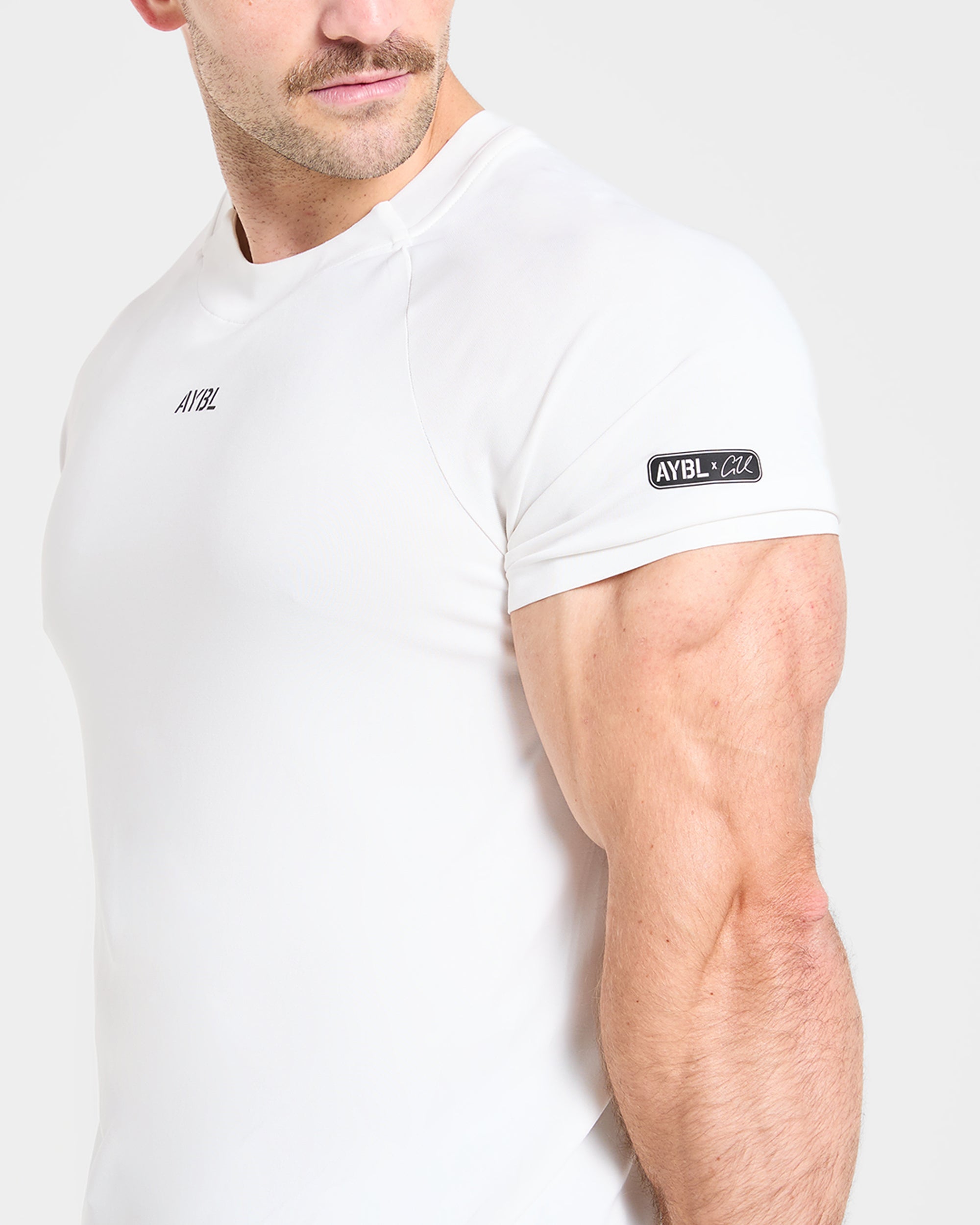 Cam Kissel x Seamless T Shirt - Off Blanc