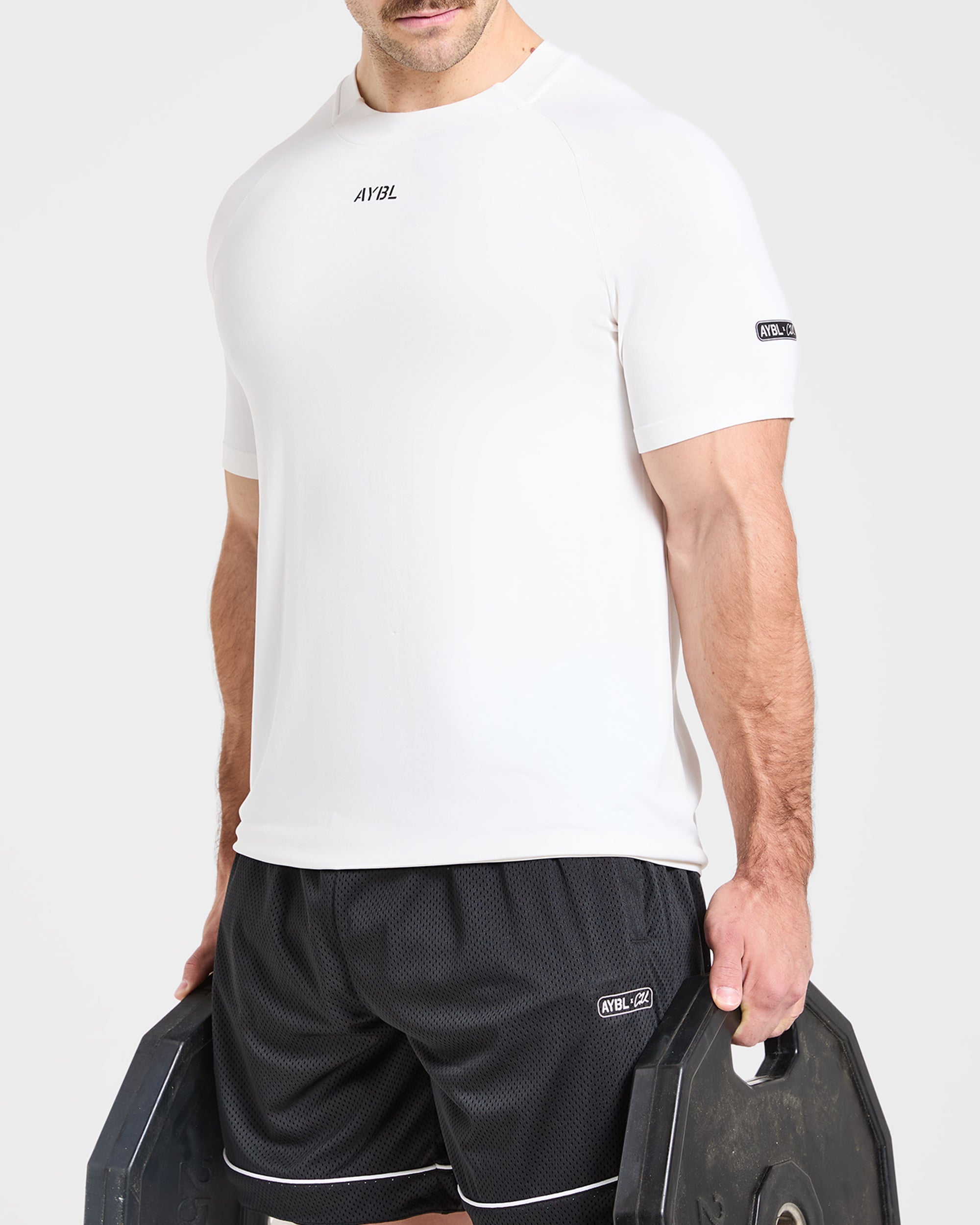 Cam Kissel x Seamless T Shirt - Off Blanc