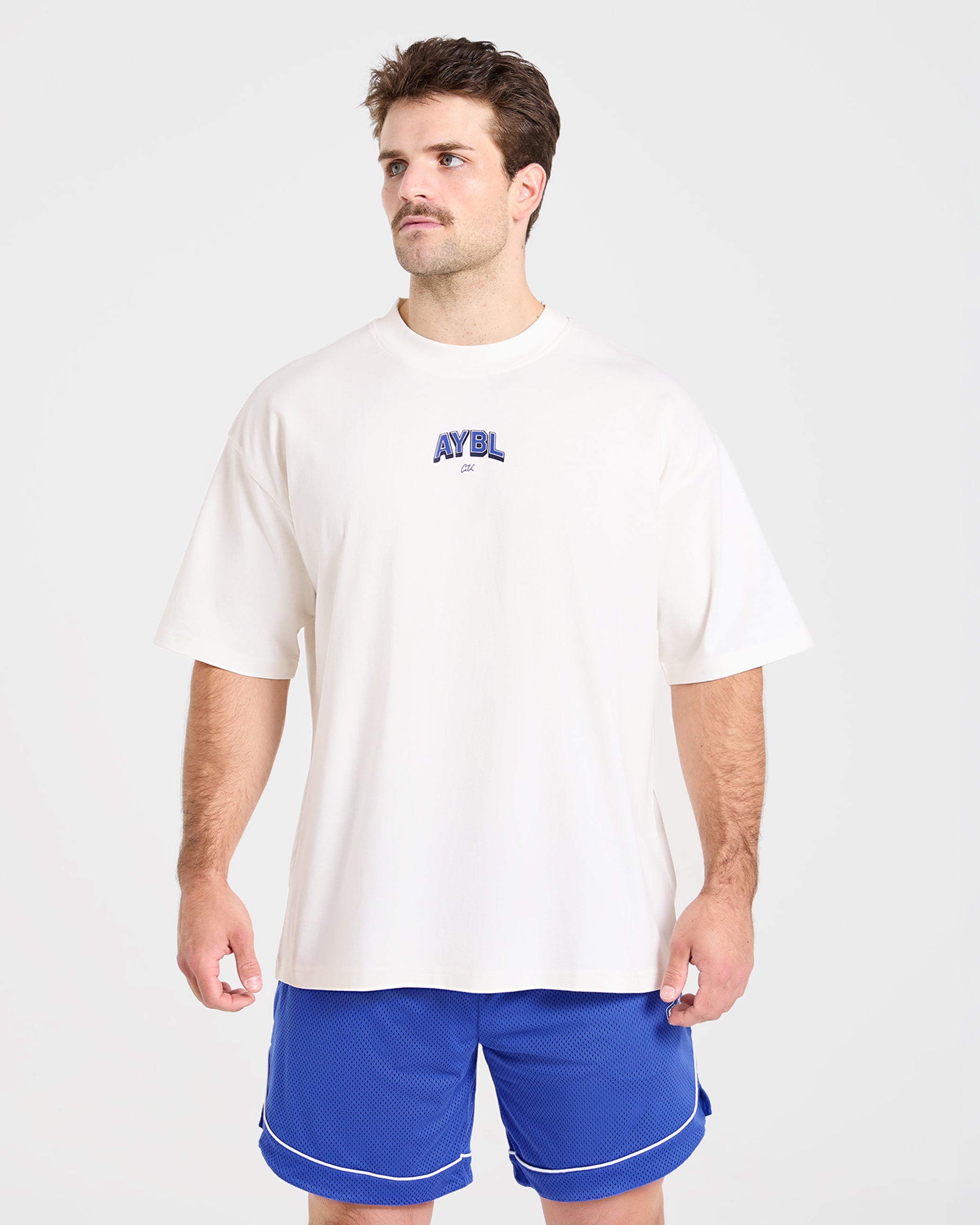 Cam Kissel x Refuse to Blend in Oversized T Shirt - Off Blanc