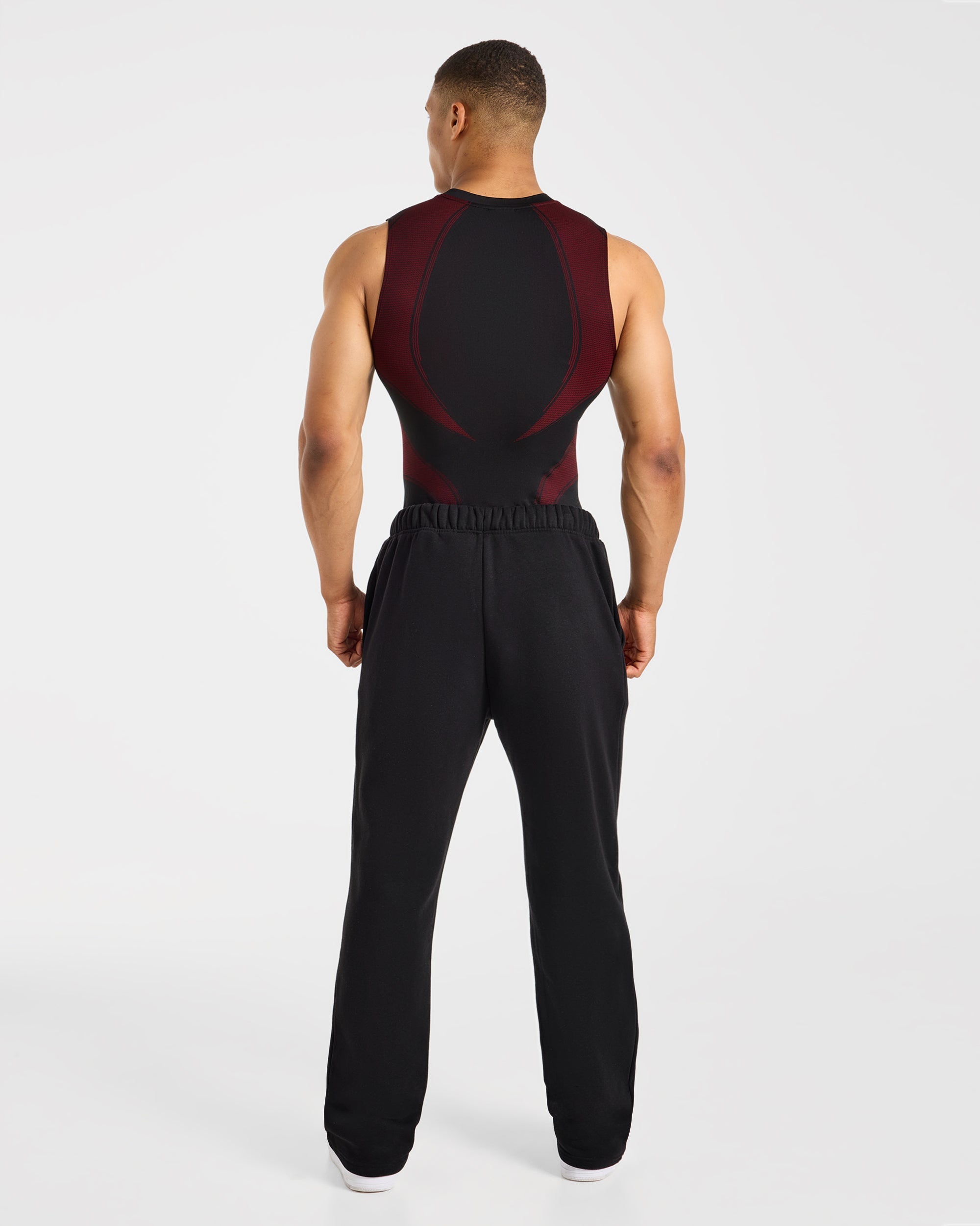 Charge Seamless Tank - Noir/Rouge