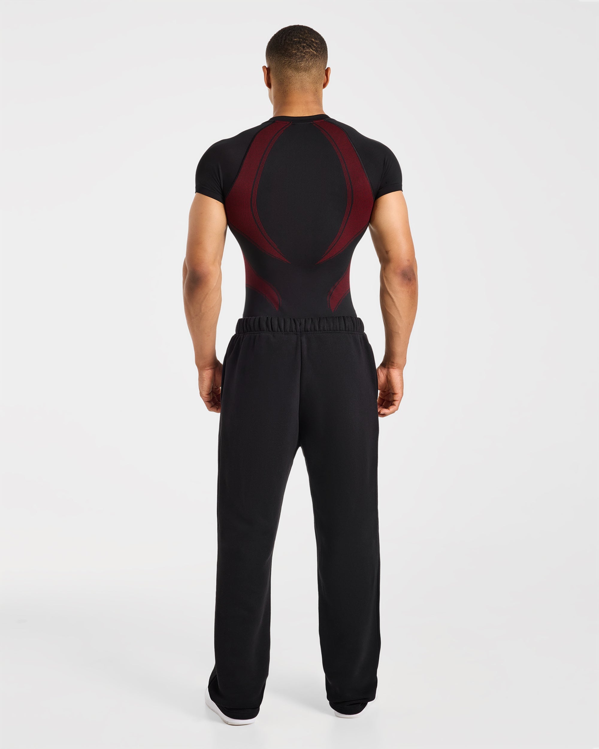 Charge Seamless T Shirt - Noir/Rouge