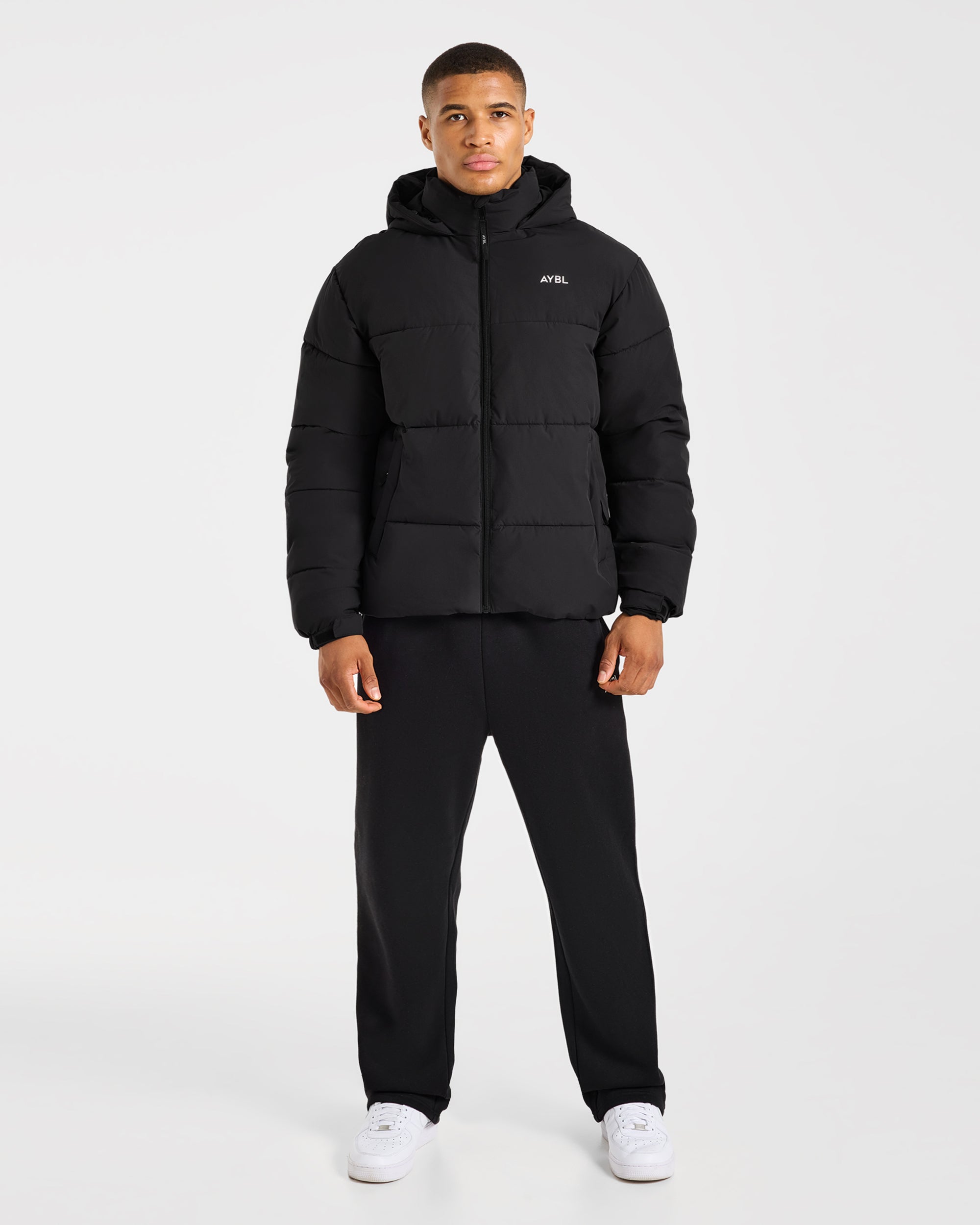 Classic Puffer Coat - Noir