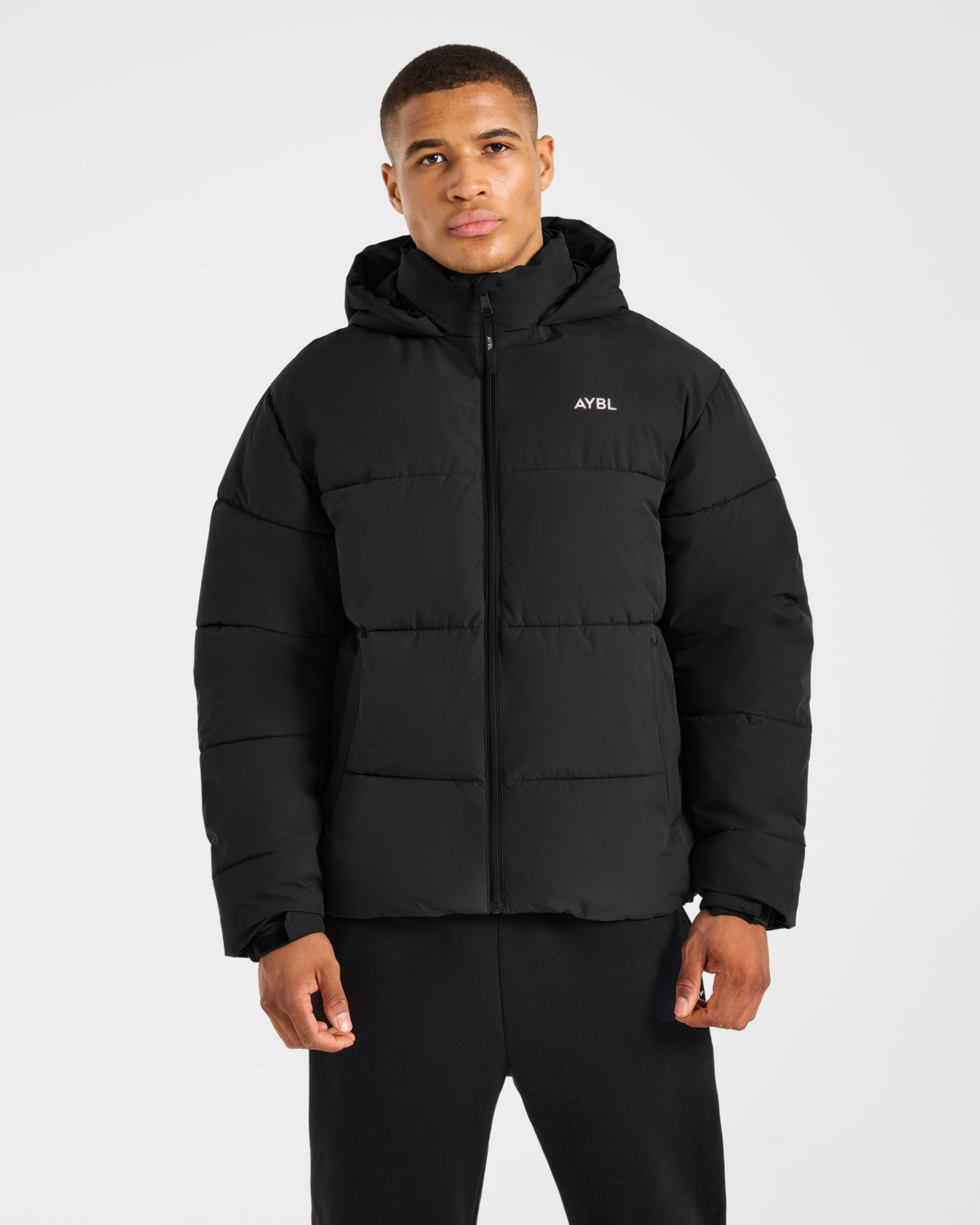 Classic Puffer Coat - Noir