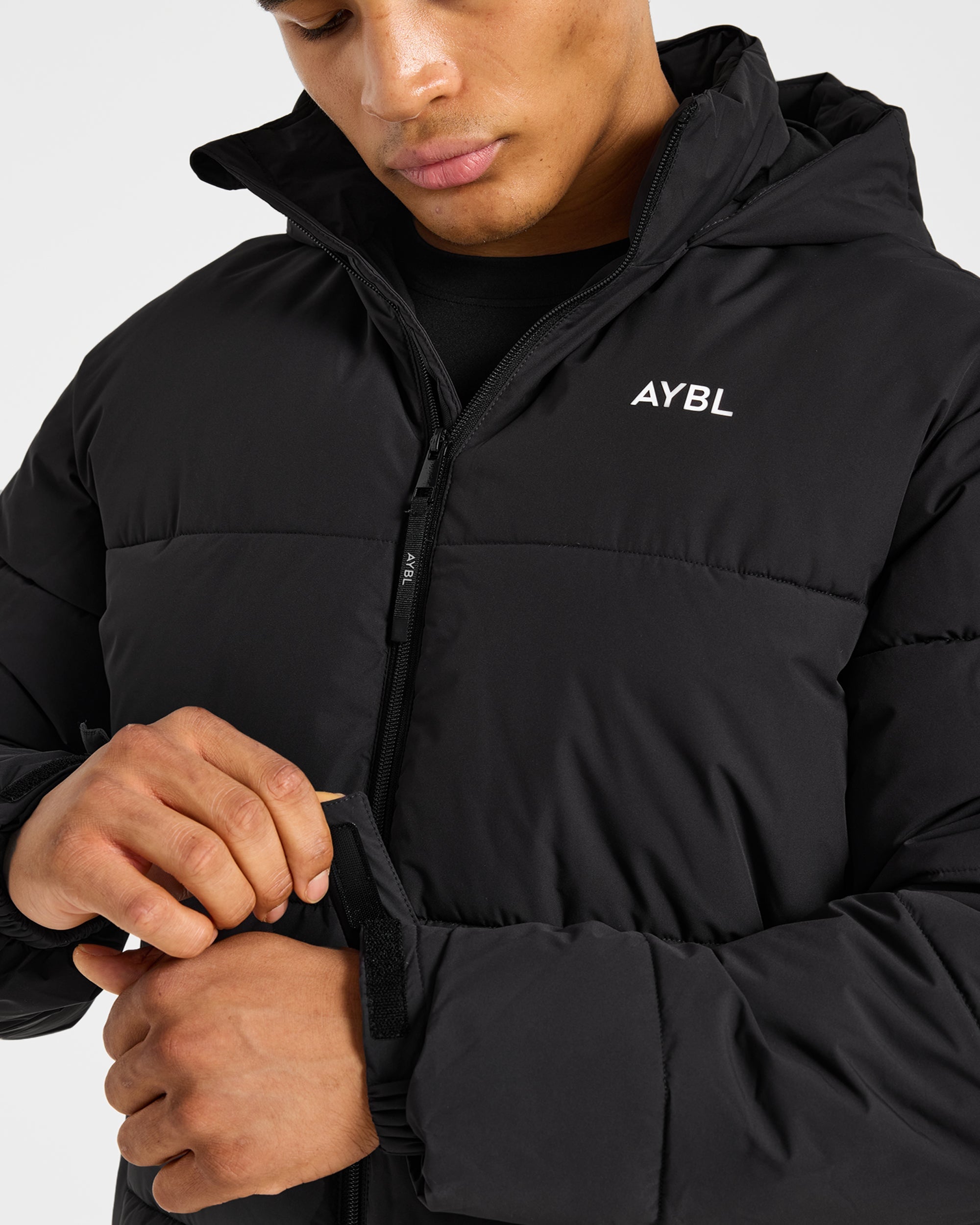Classic Puffer Coat - Noir