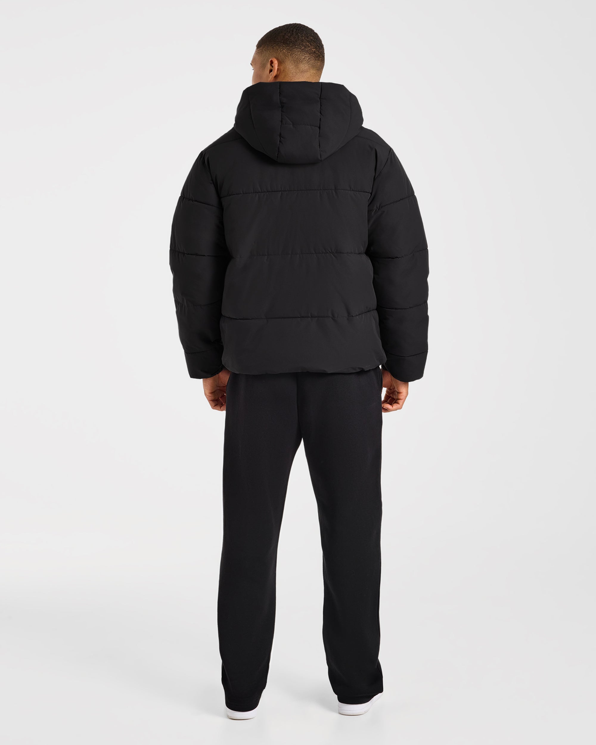 Classic Puffer Coat - Noir