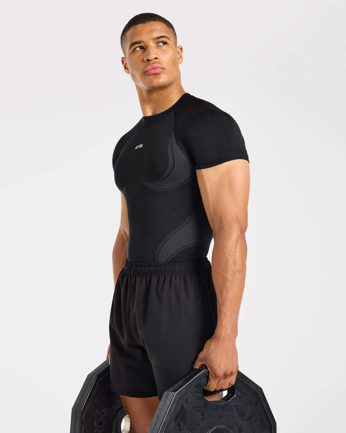 Charge Seamless T Shirt - Noir/Charcoal