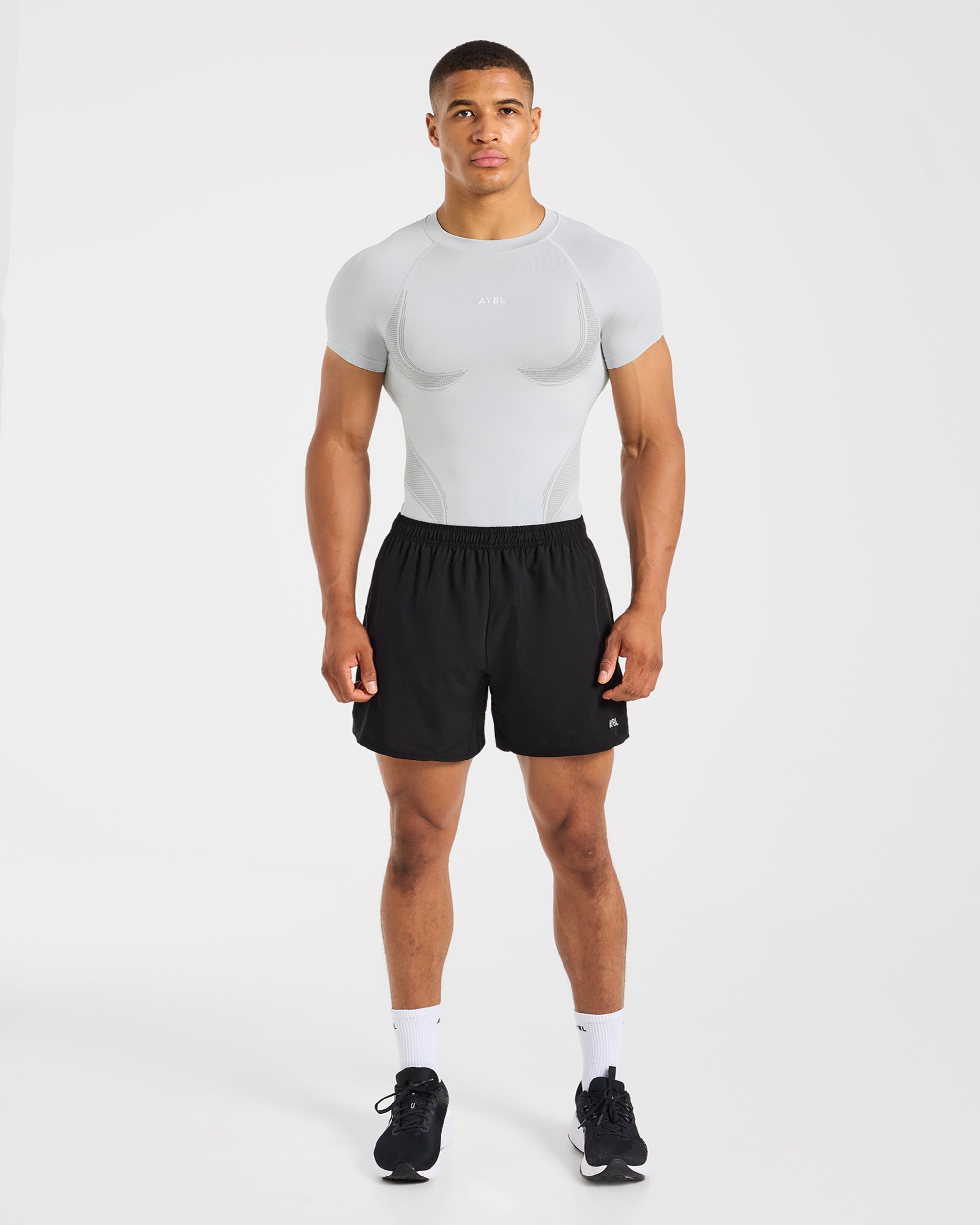 Charge Seamless T Shirt - Light Gris