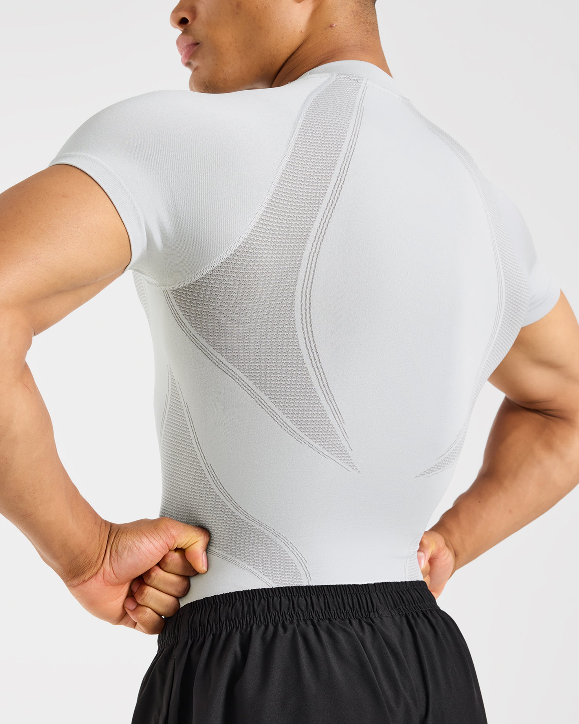 Charge Seamless T Shirt - Light Gris