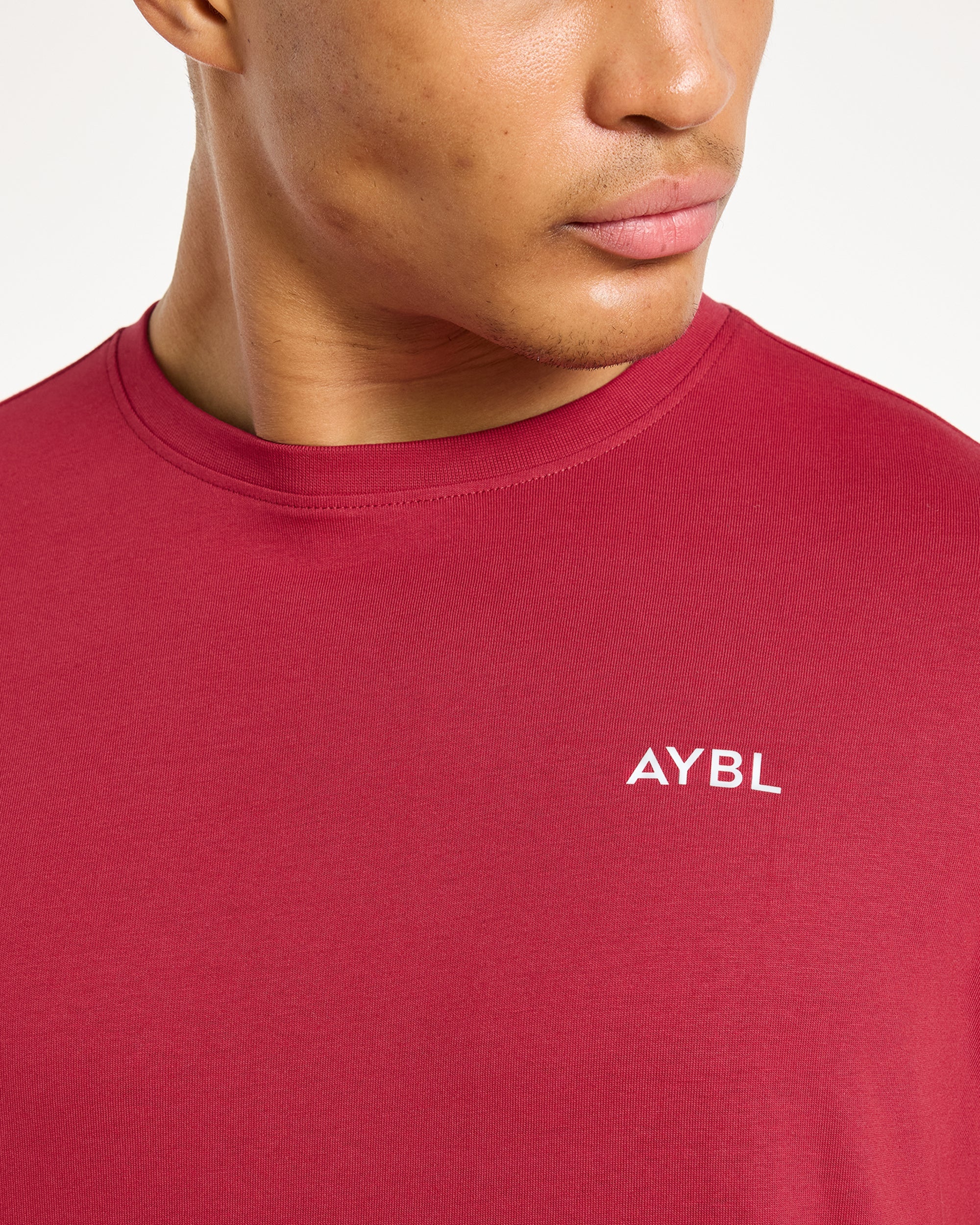 Essential T Shirt - Vintage Rouge