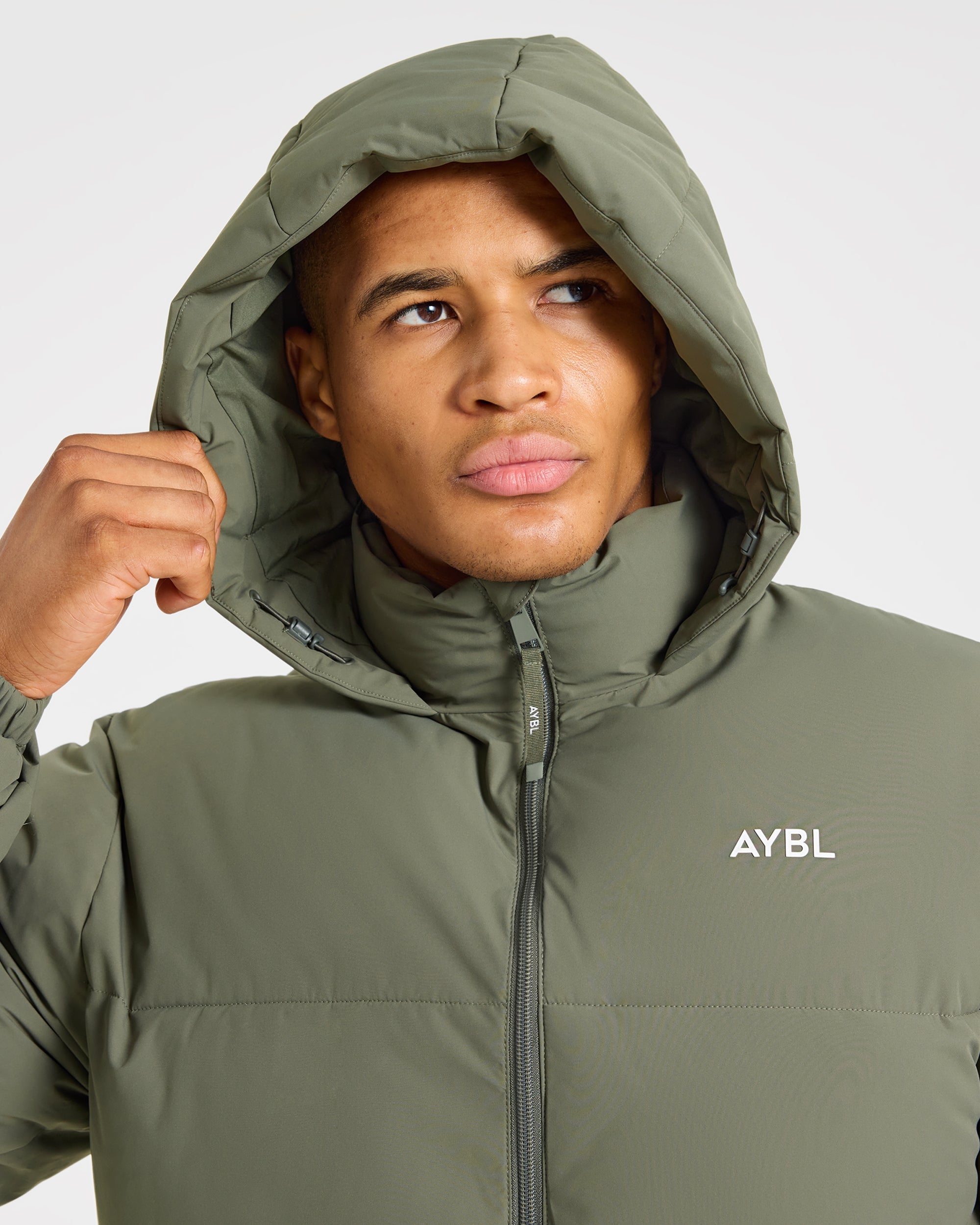 Classic Puffer Coat - Khaki