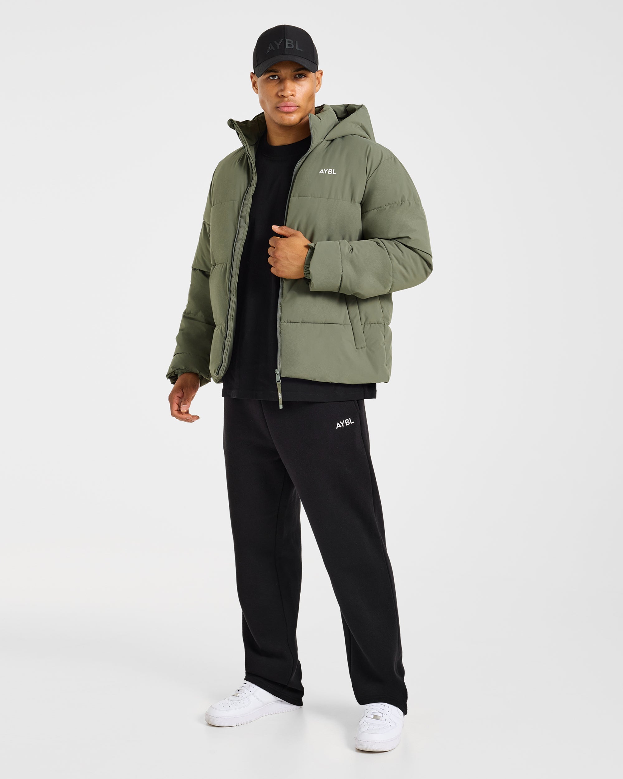 Classic Puffer Coat - Khaki