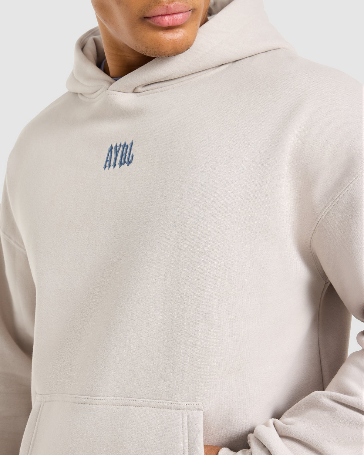 AYBL Iron Club Oversized Hoodie - Cloud Gris