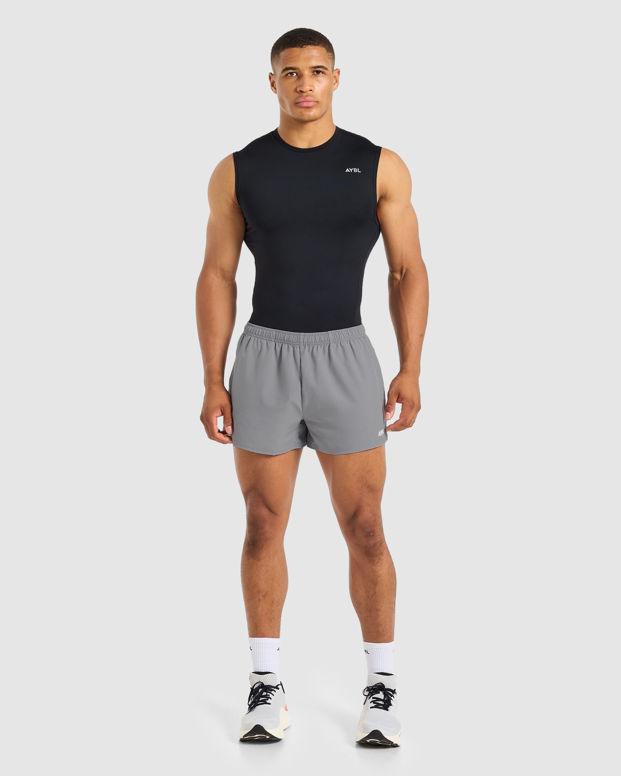 Core 3" Shorts - Gris