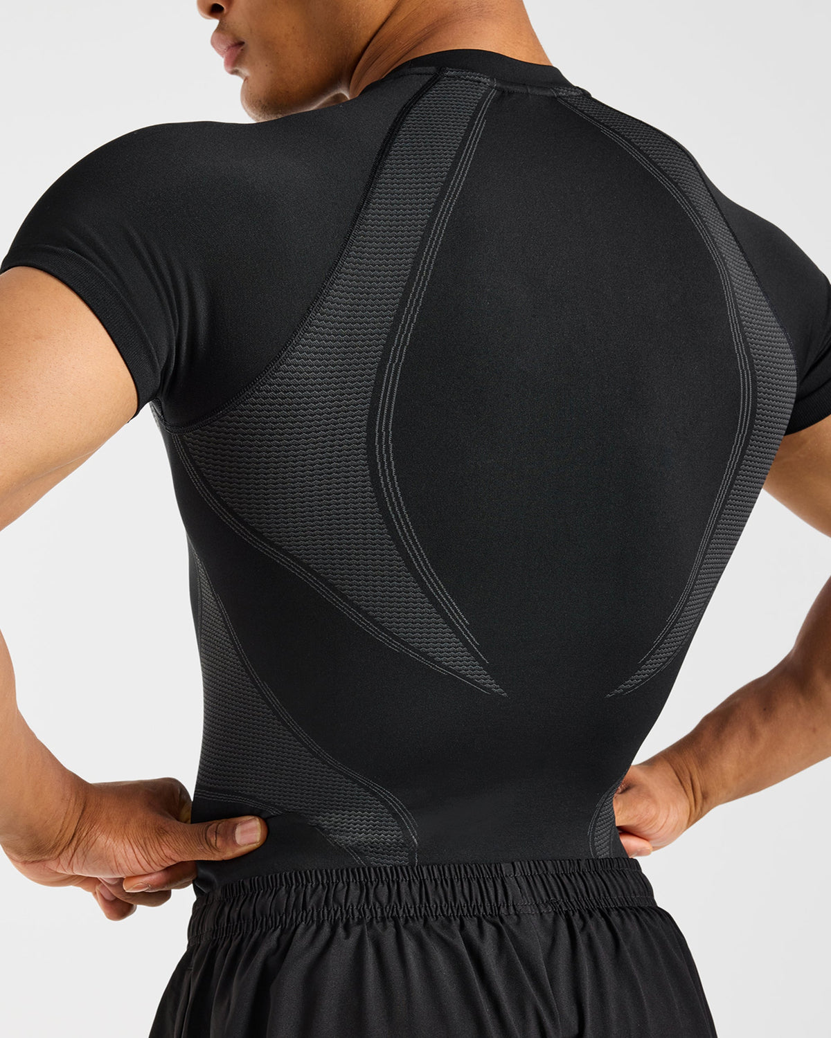 Charge Seamless T Shirt - Noir/Charcoal