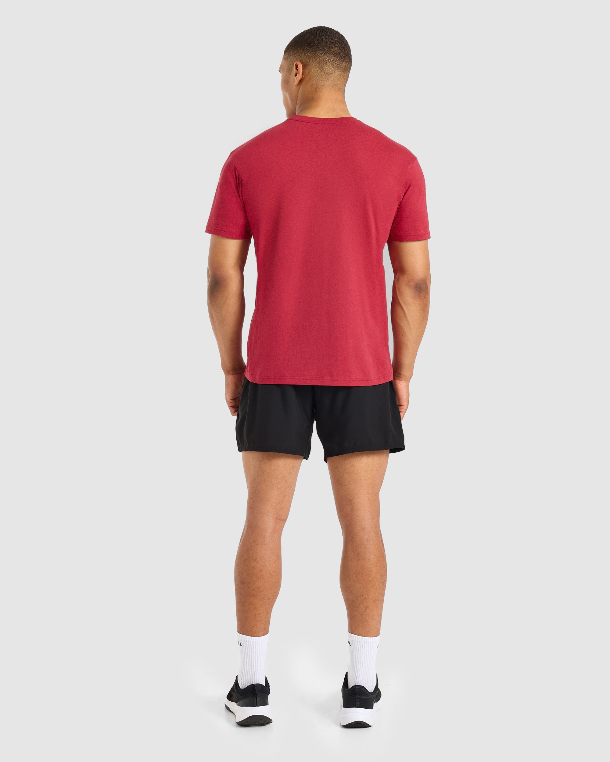 Essential T Shirt - Vintage Rouge