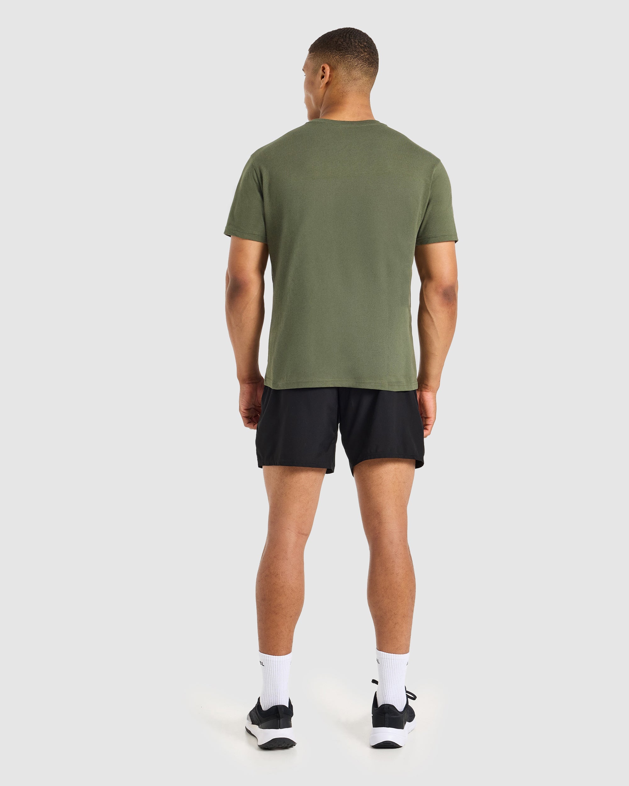 Essential T Shirt - Army Vert