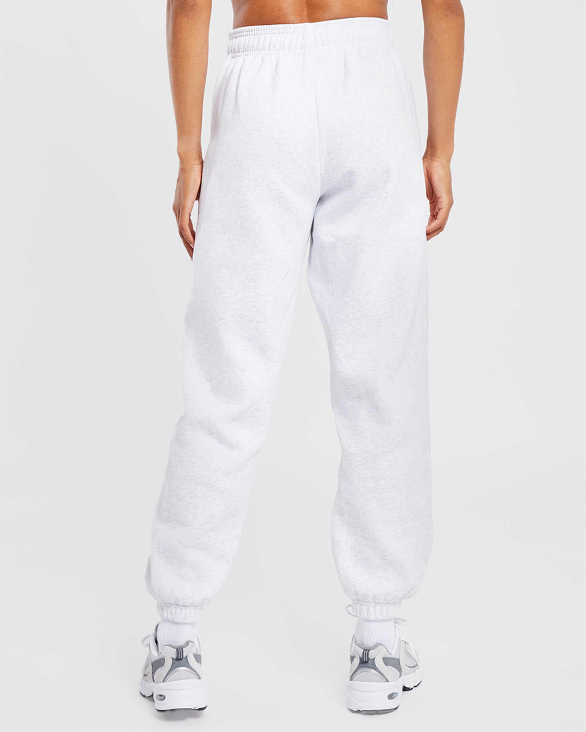 Varsity Oversized Joggers - Heather Gris