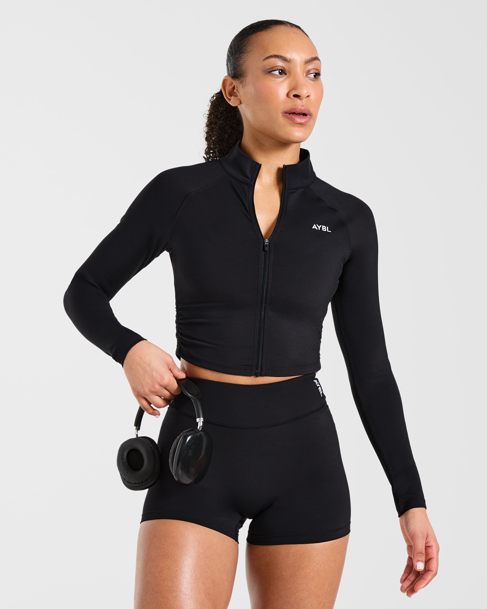 Physique Zip Up Jacket - Noir