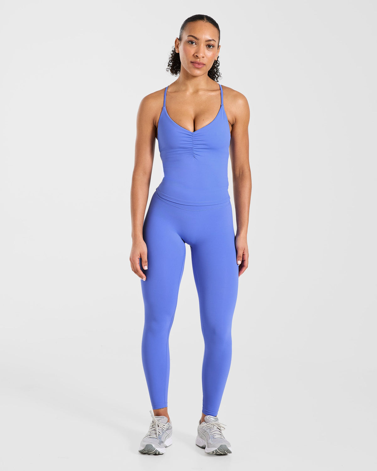Physique Tank Top - Cornflower Violet