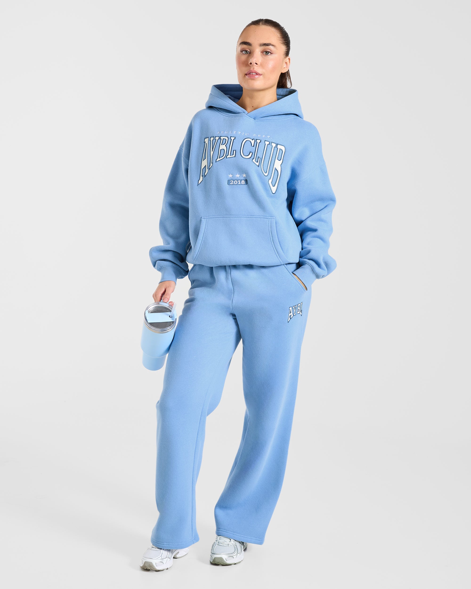 AYBL Club Oversized Hoodie - Bleu