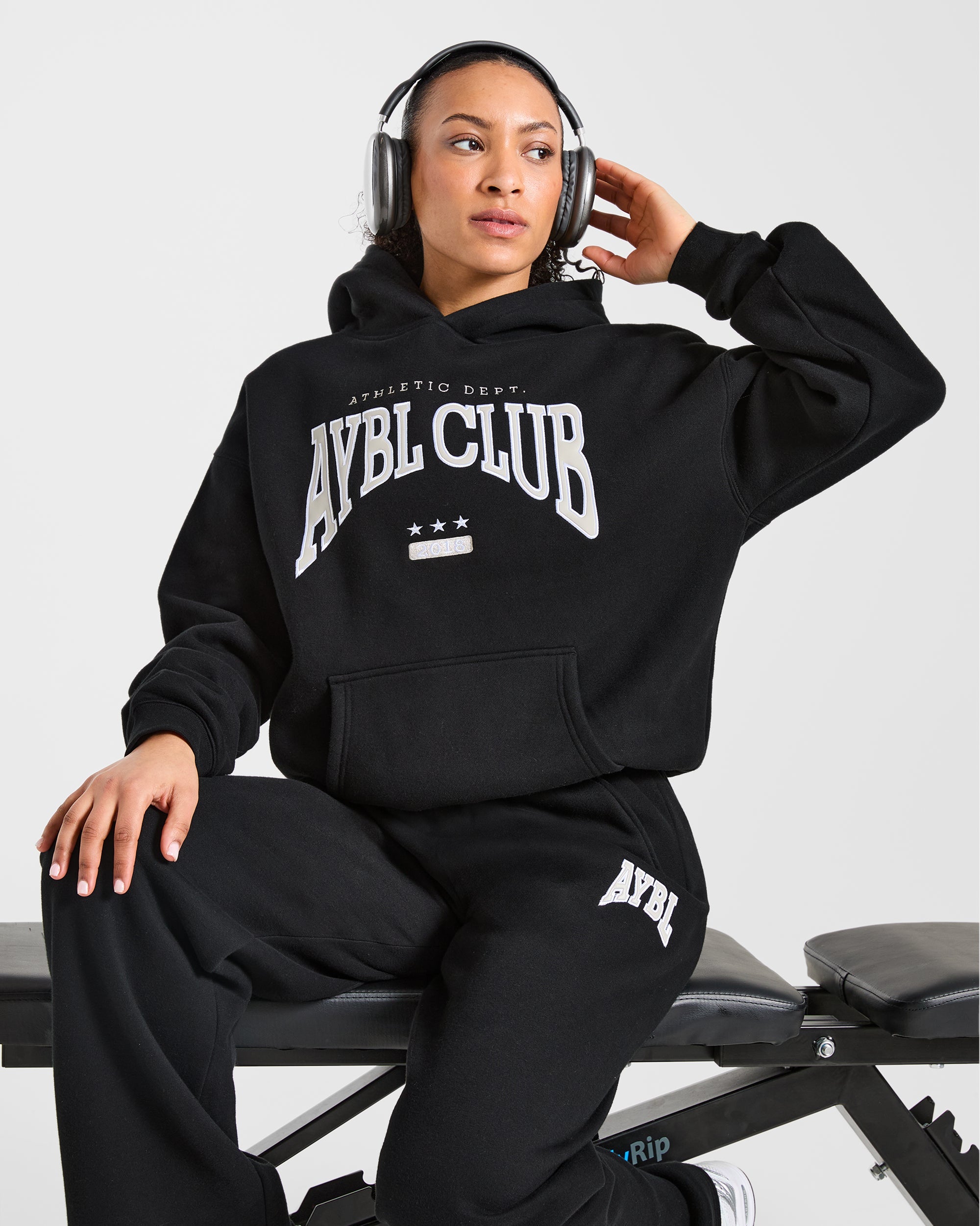 AYBL Club Oversized Hoodie - Noir