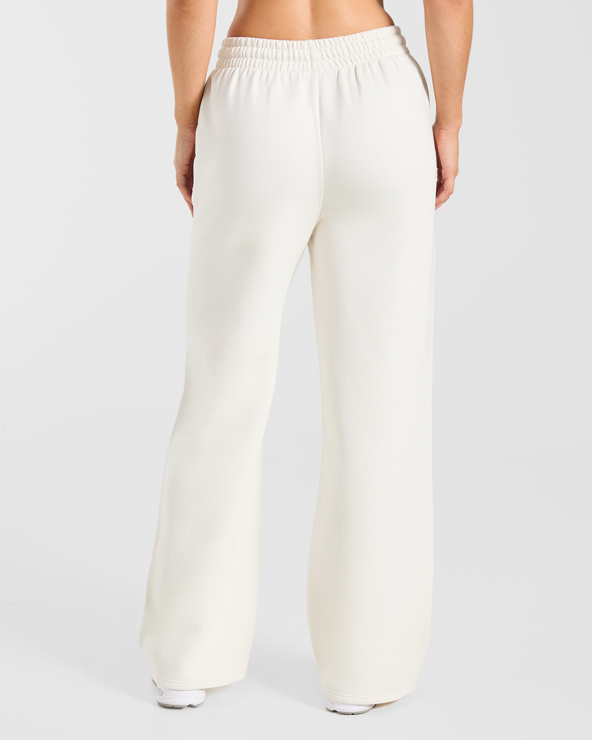Sports Collective Oversized Straight Leg Joggers - Off Blanc/Vert
