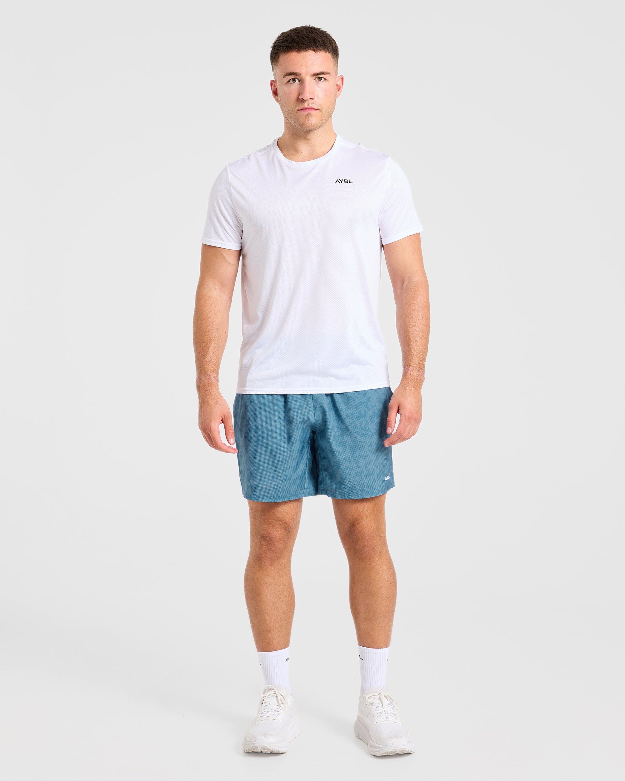 Core 7" Shorts - Bleu Camo