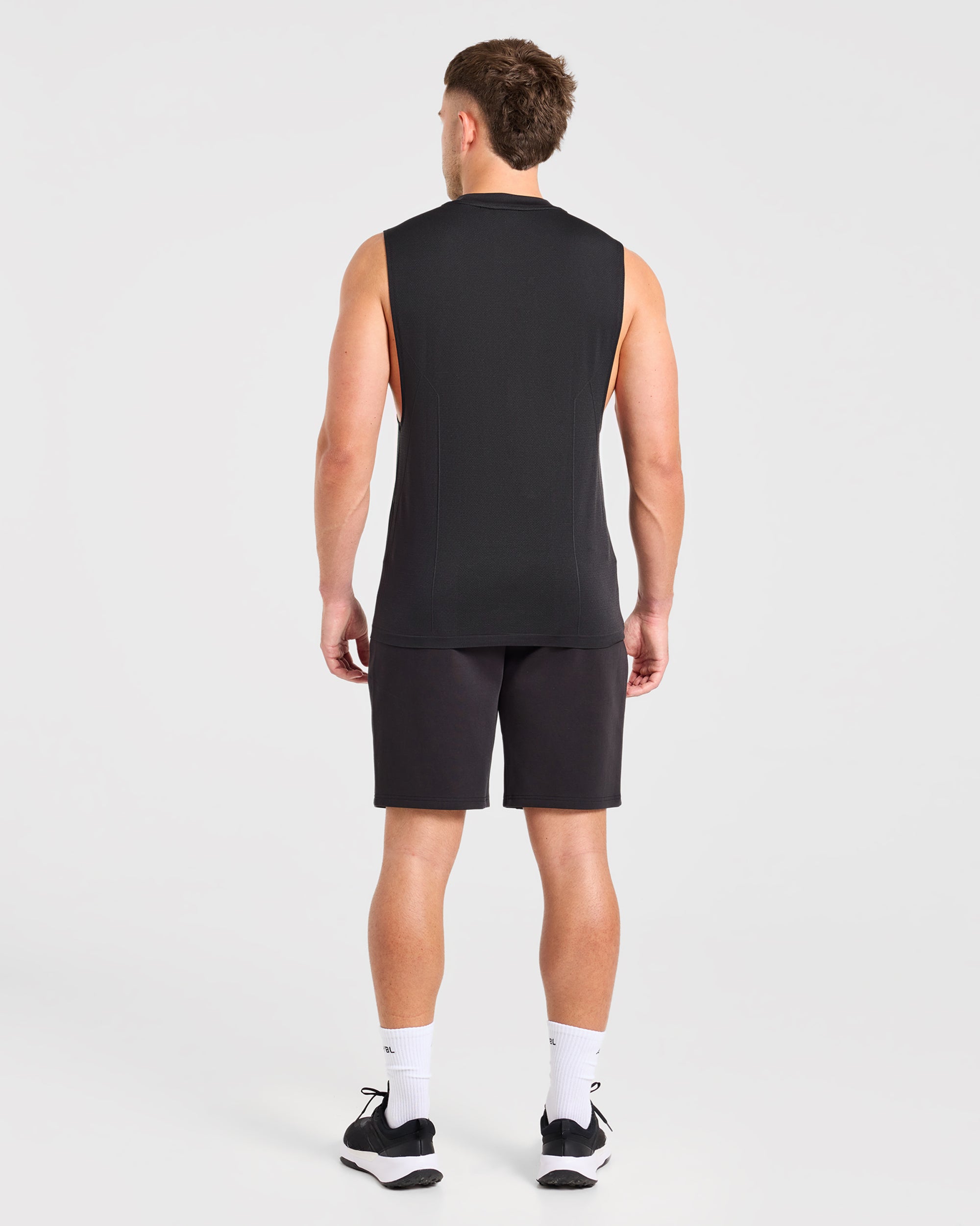 Reinforce Performance Seamless Tank - Noir