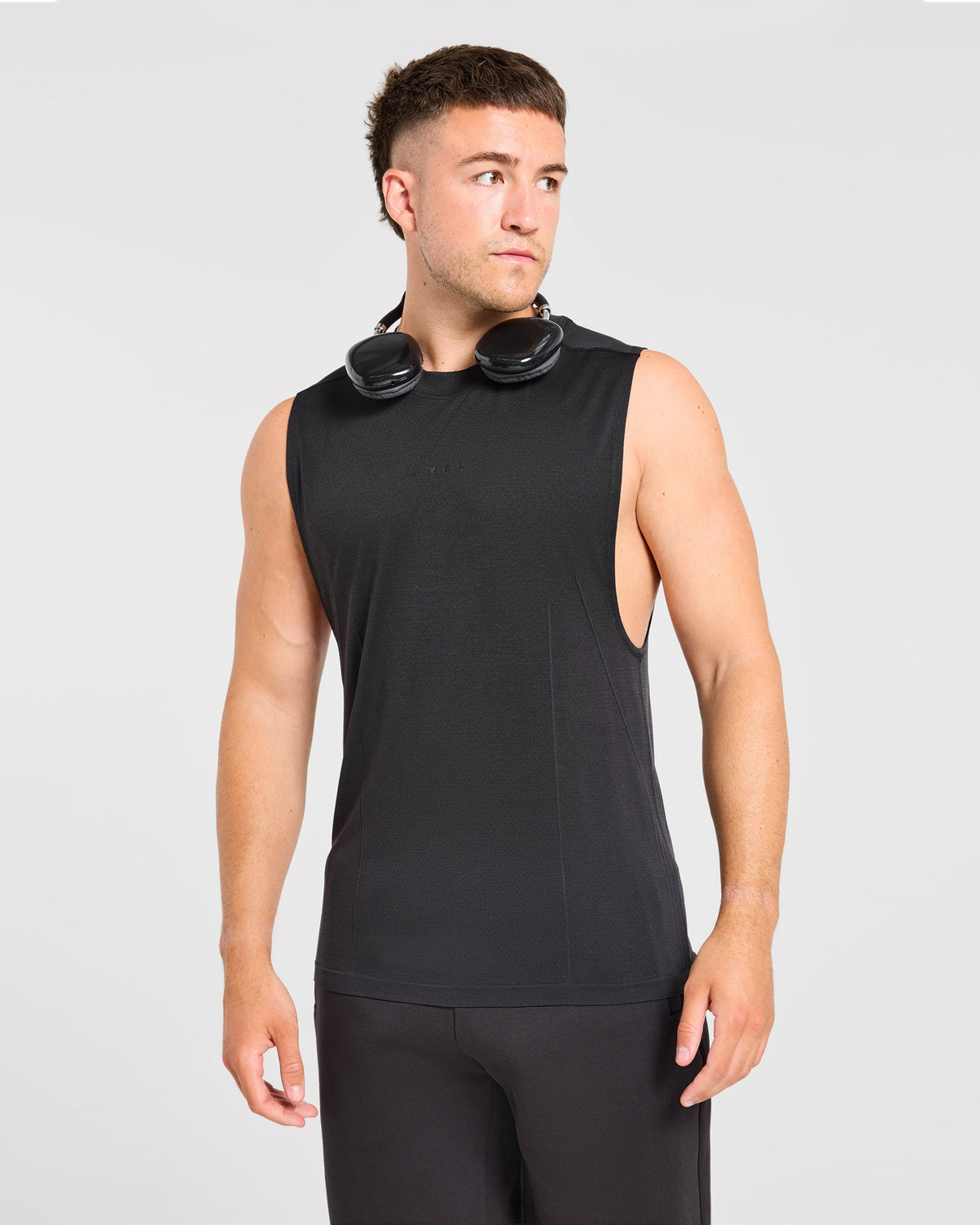 Reinforce Performance Seamless Tank - Noir