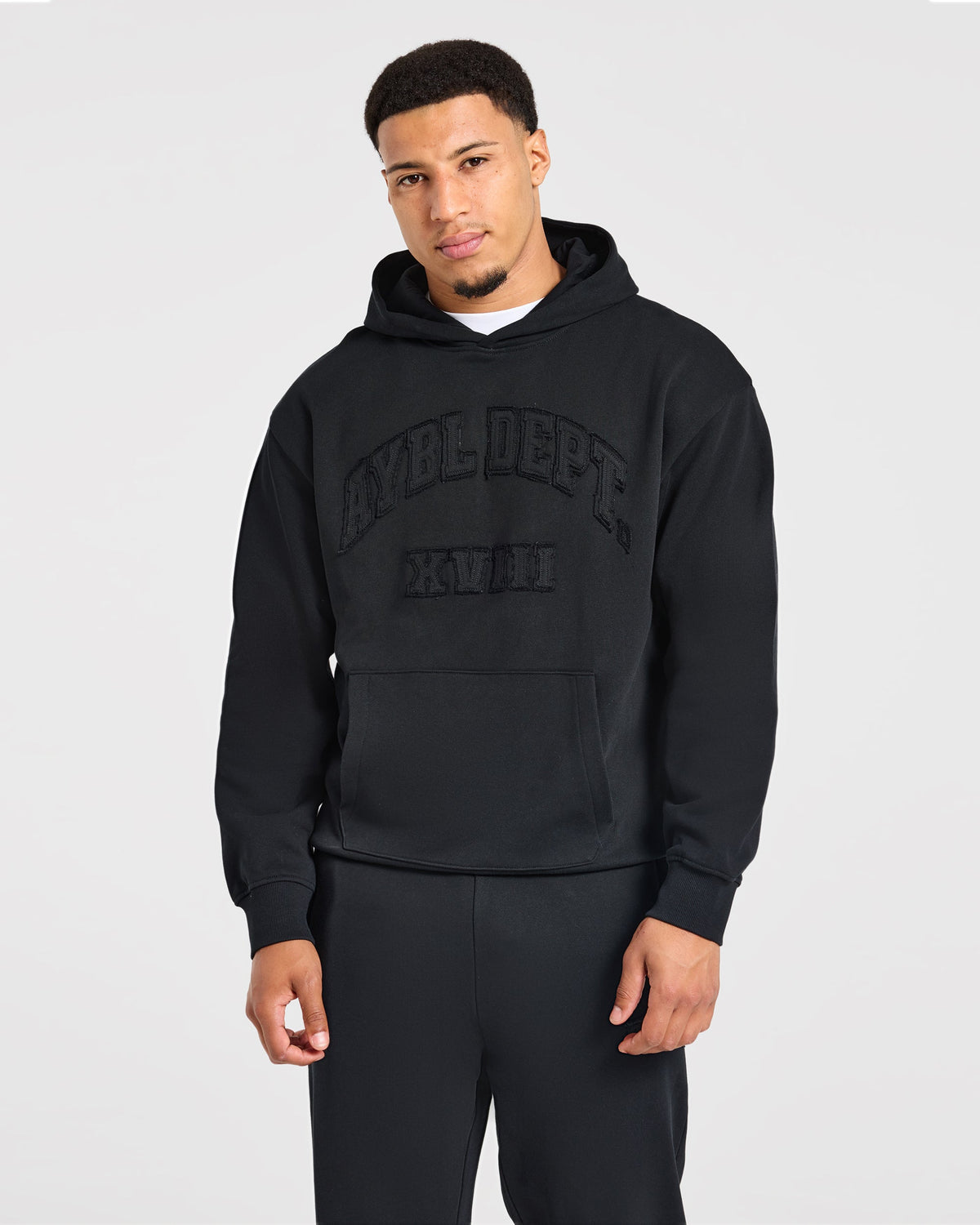 Effortless Oversized Hoodie - Noir