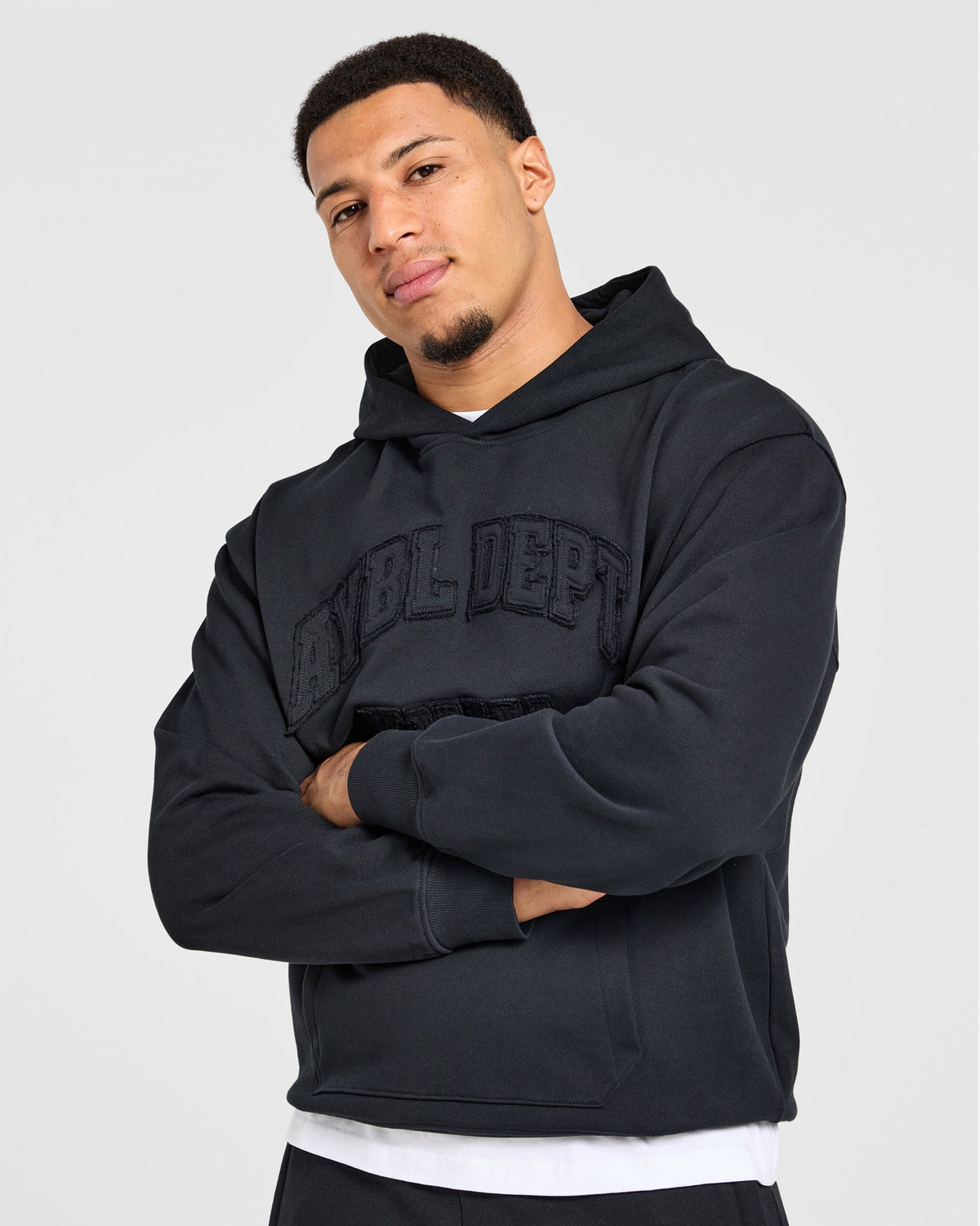 Effortless Oversized Hoodie - Noir