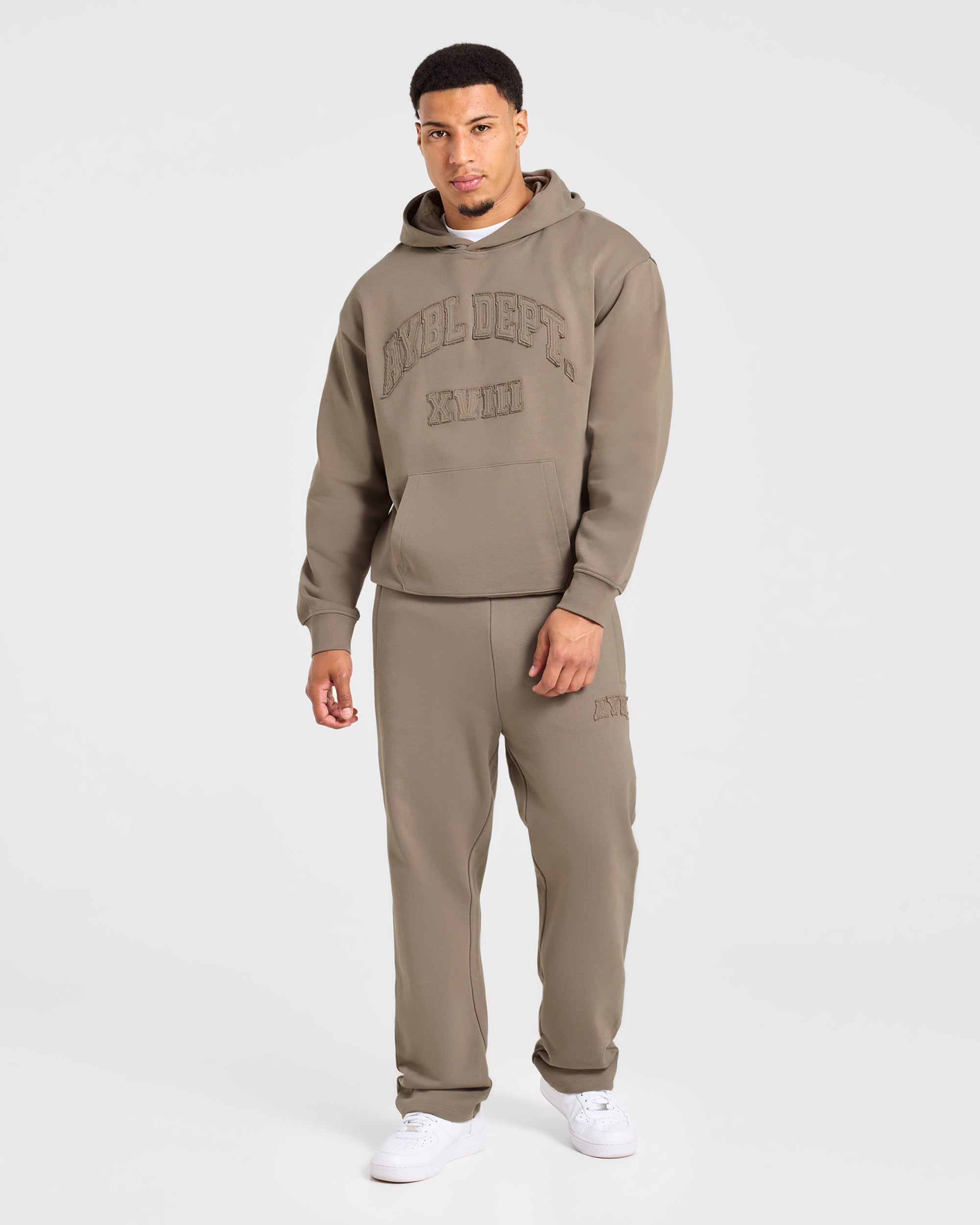 Effortless Oversized Hoodie - Deep Ecru
