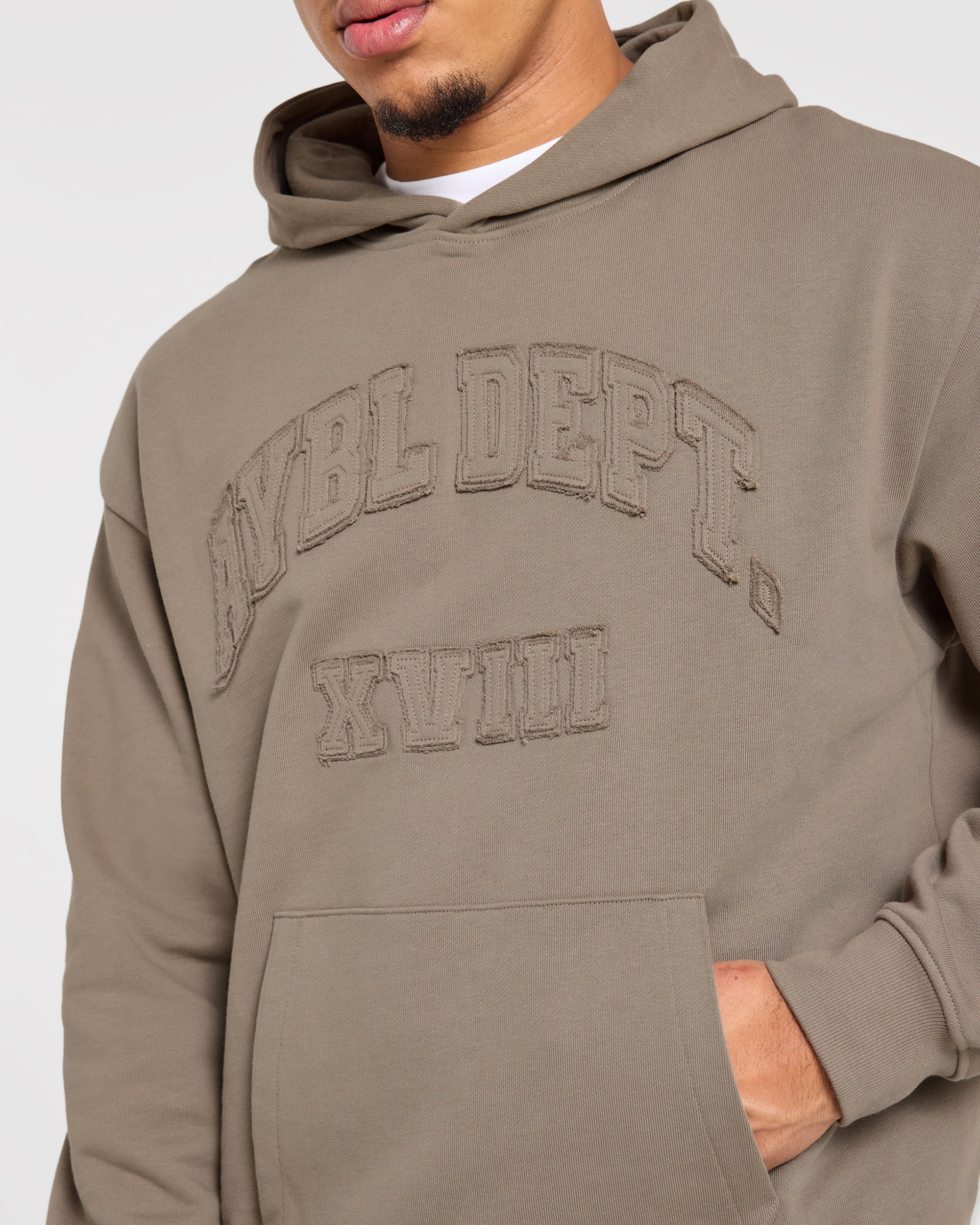 Effortless Oversized Hoodie - Deep Ecru