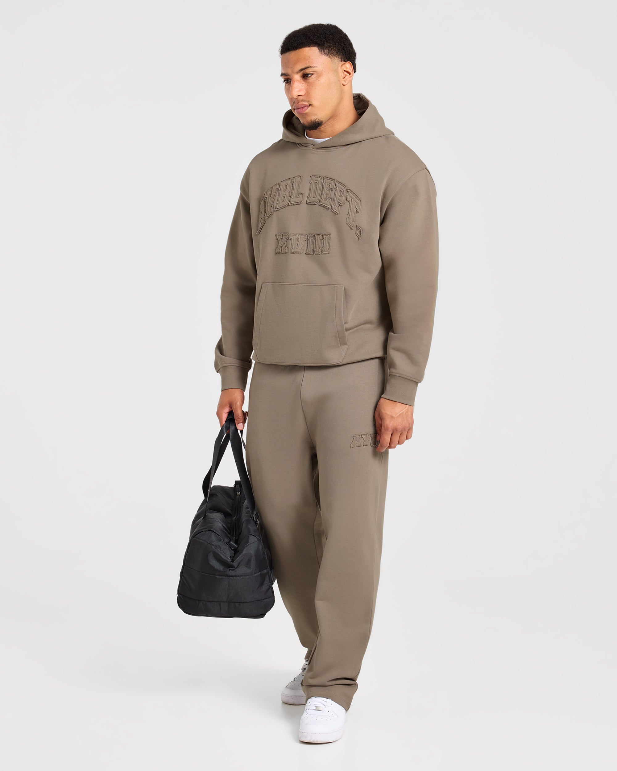 Effortless Oversized Hoodie - Deep Ecru