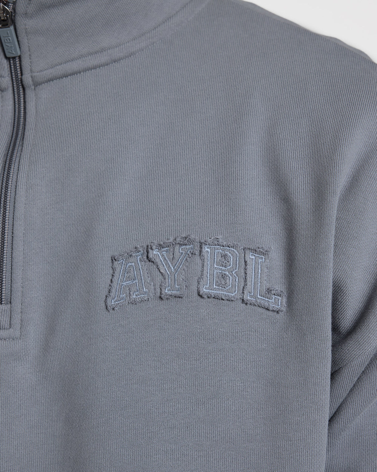 Effortless Oversized 1/4 Zip Pullover - Deep Slate